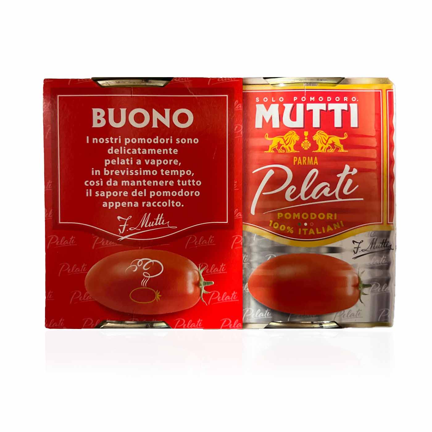MUTTI Pomodori Pelati- Geschälte Tomaten- 0,800kg
