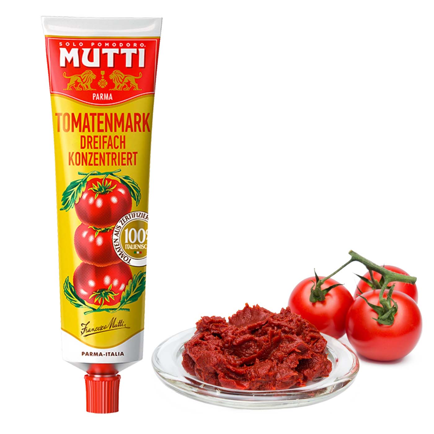 MUTTI Triplo concentrato Dreifach – Tomatenmark dreifach konzentriert - 0,185kg