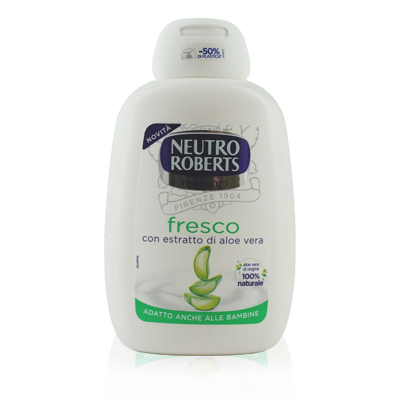 NEUTRO ROBERTS Detergente intimo aloe vera – Intimpflege Aloe Vera - 0,200l