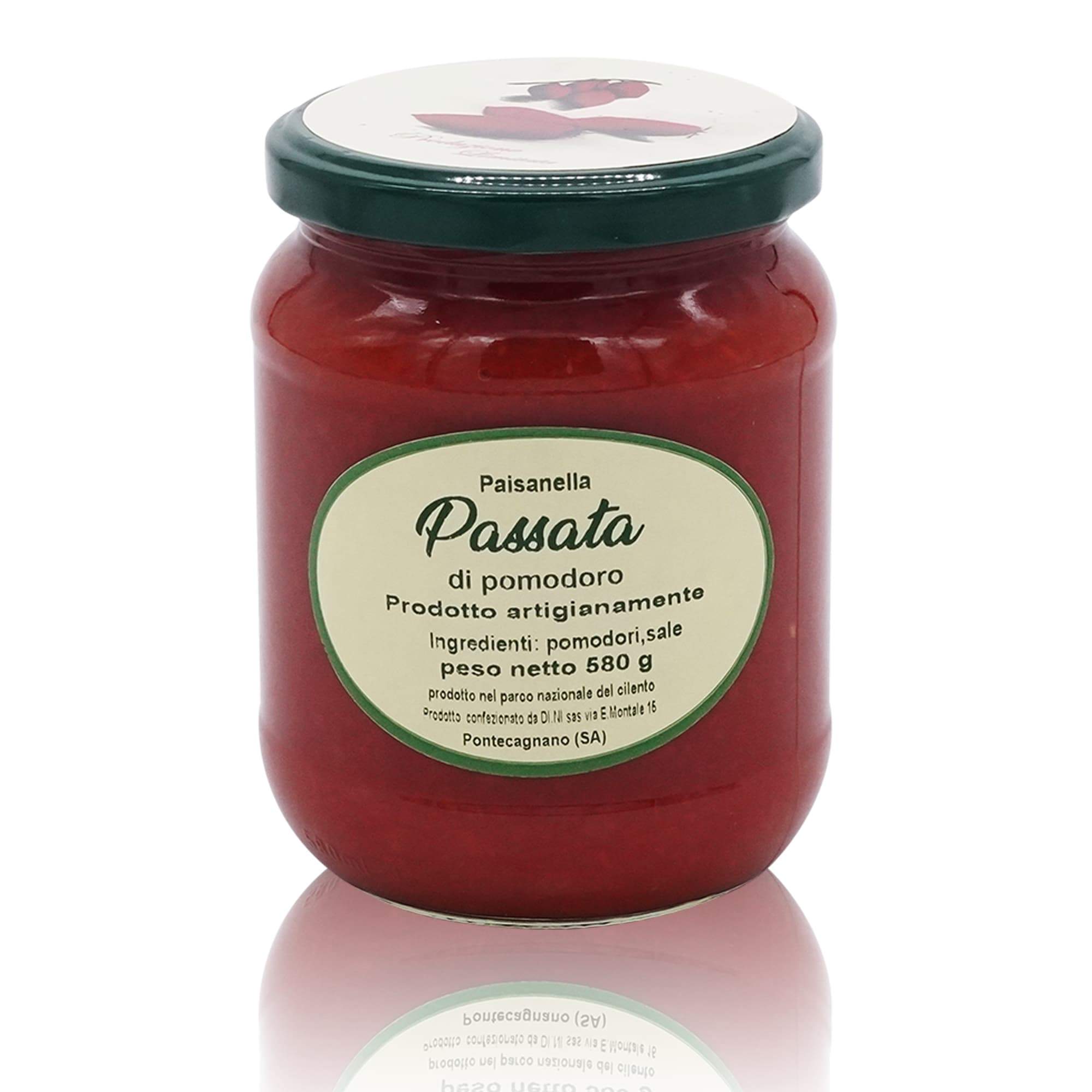 PAISANELLA Passata di Pomodori – Hochwertige hausmacher passierte Tomaten - 0,58kg