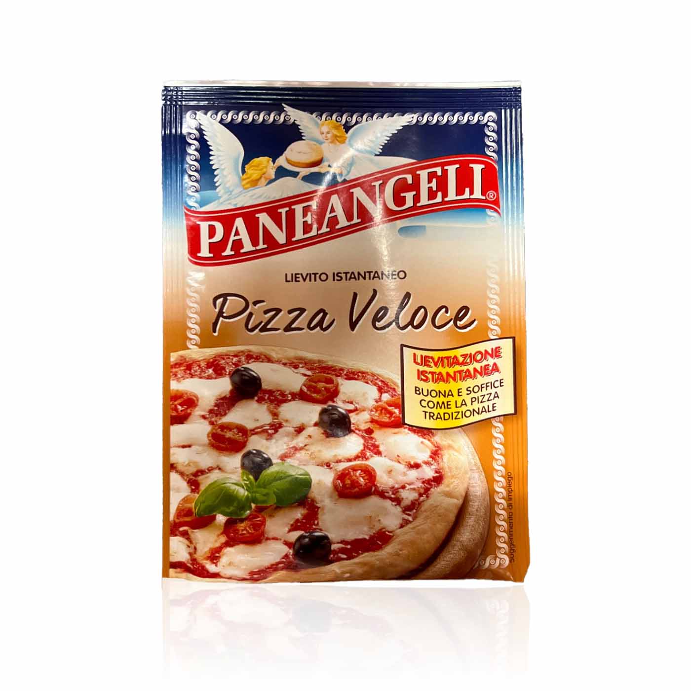 PANEANGELI Lievito istantaneo Pizza veloce- Trockenhefe für schnellen Pizzateig- 0,026kg