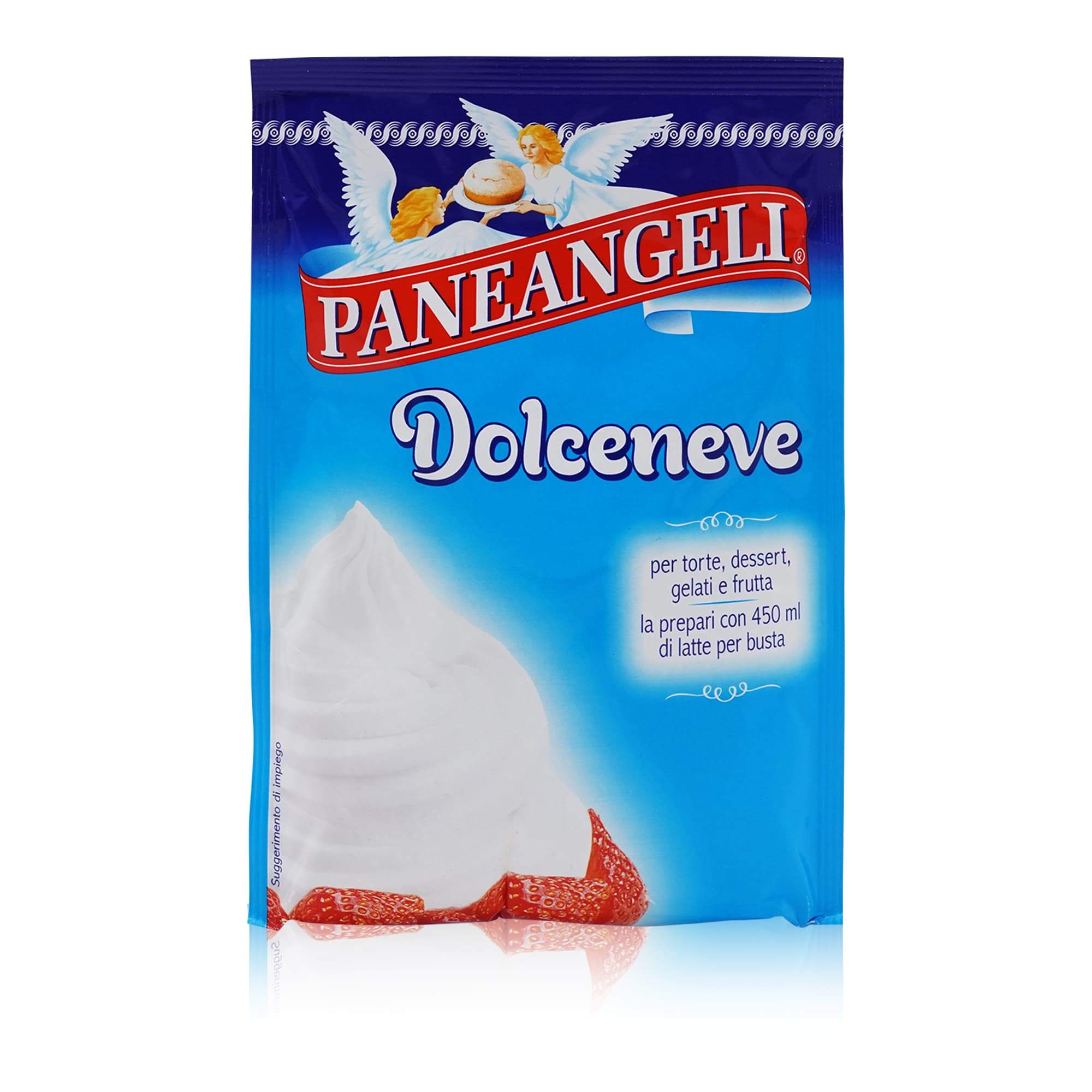 PANEANGELI Panna in bustina Dolceneve – Fertigsahne für Torten Dolceneve - 0,150kg
