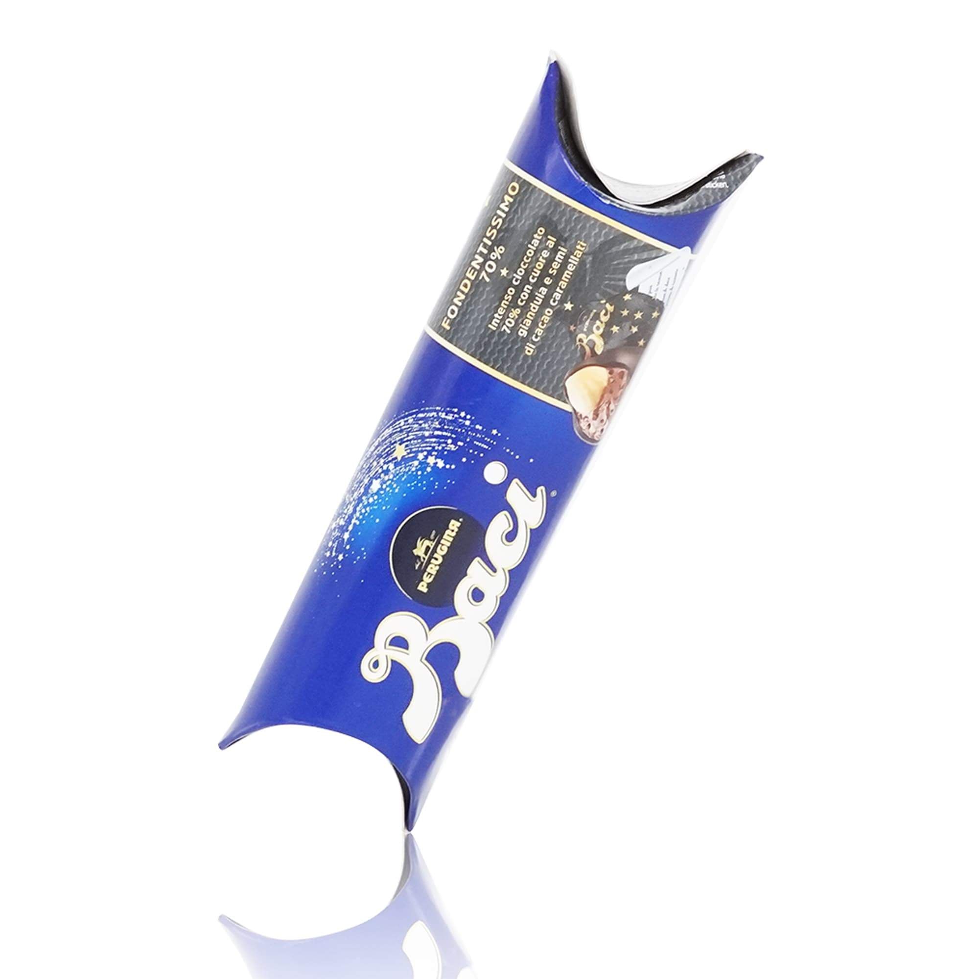 PERUGINA Baci Fondentissimo 70% – Zartbitter-Schokoladen Praline Baci PERUGINA - 0,038kg