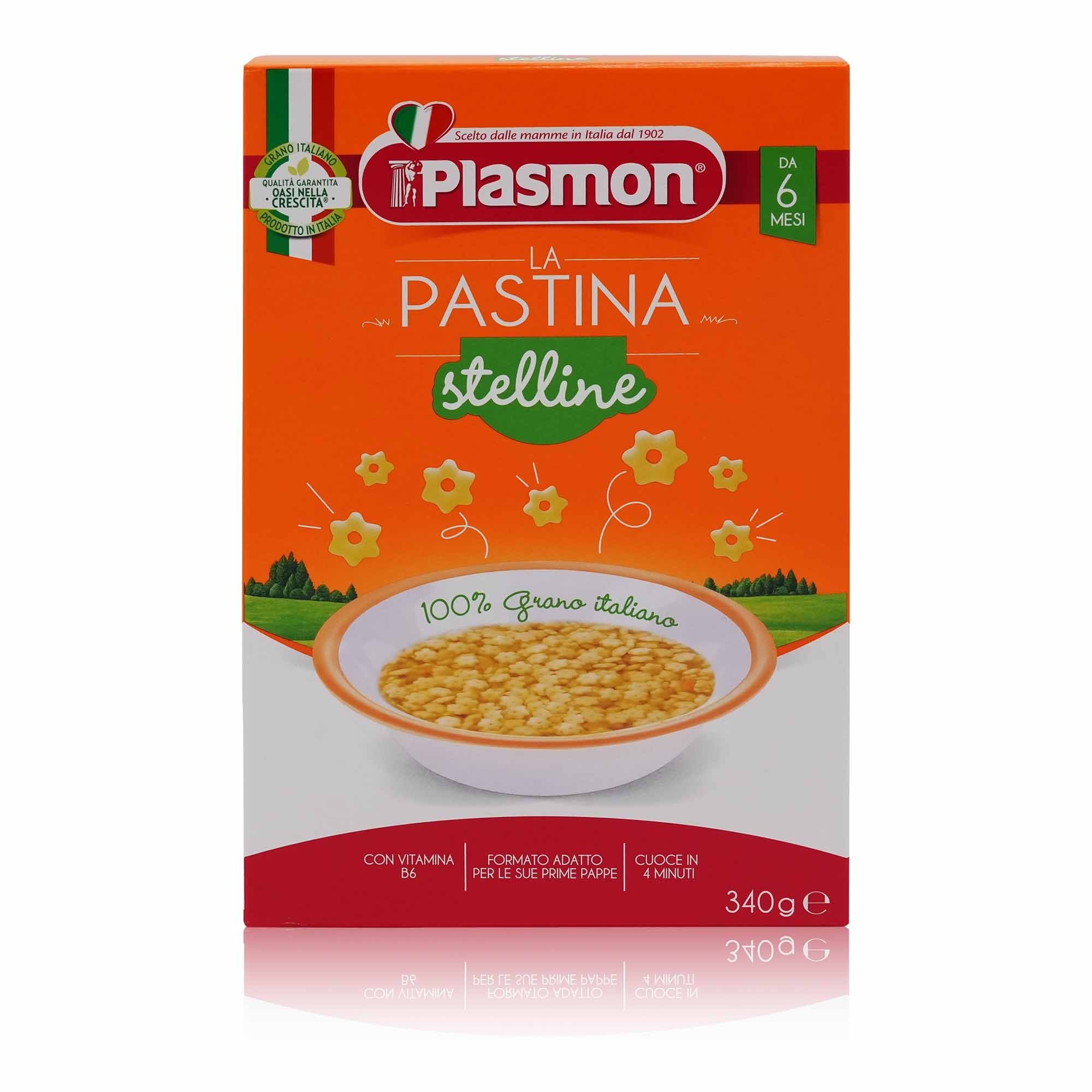 PLASMON Pastina Stelline – Babynudeln Sternchen - 0,3kg