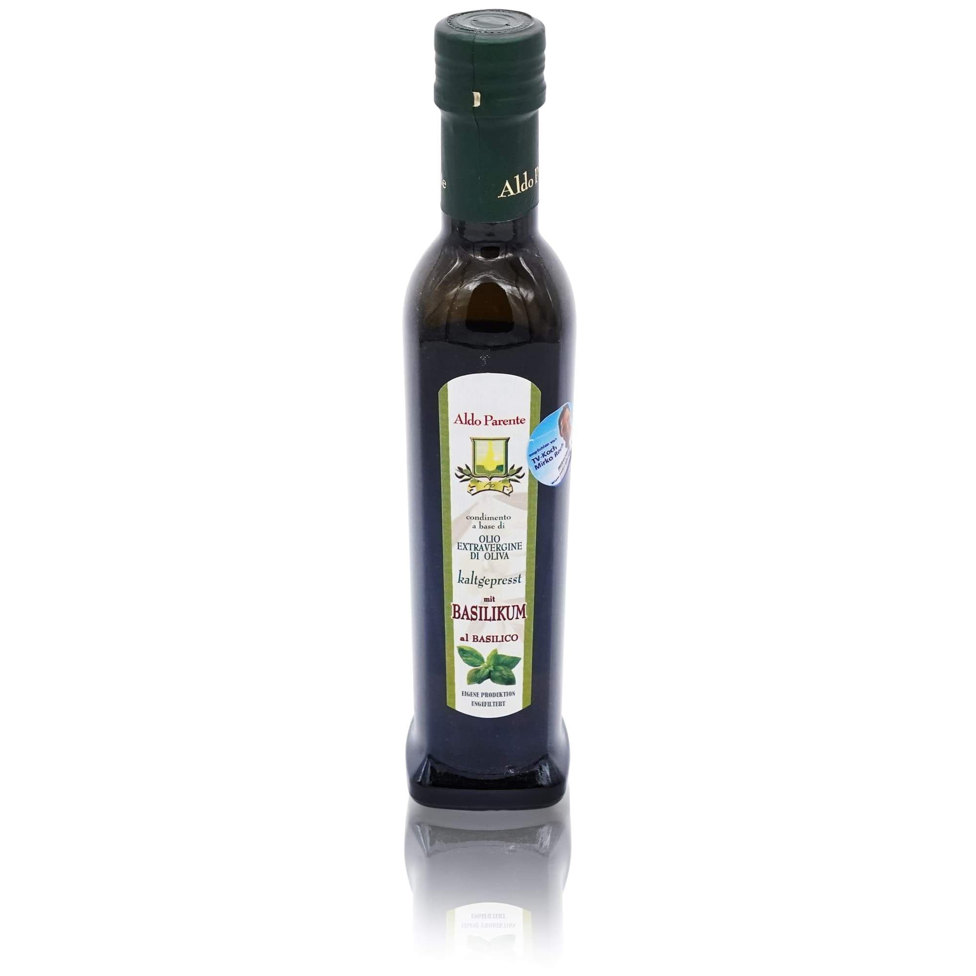 PARENTE Olivenöl extra nativ Basilikum - 0,250l