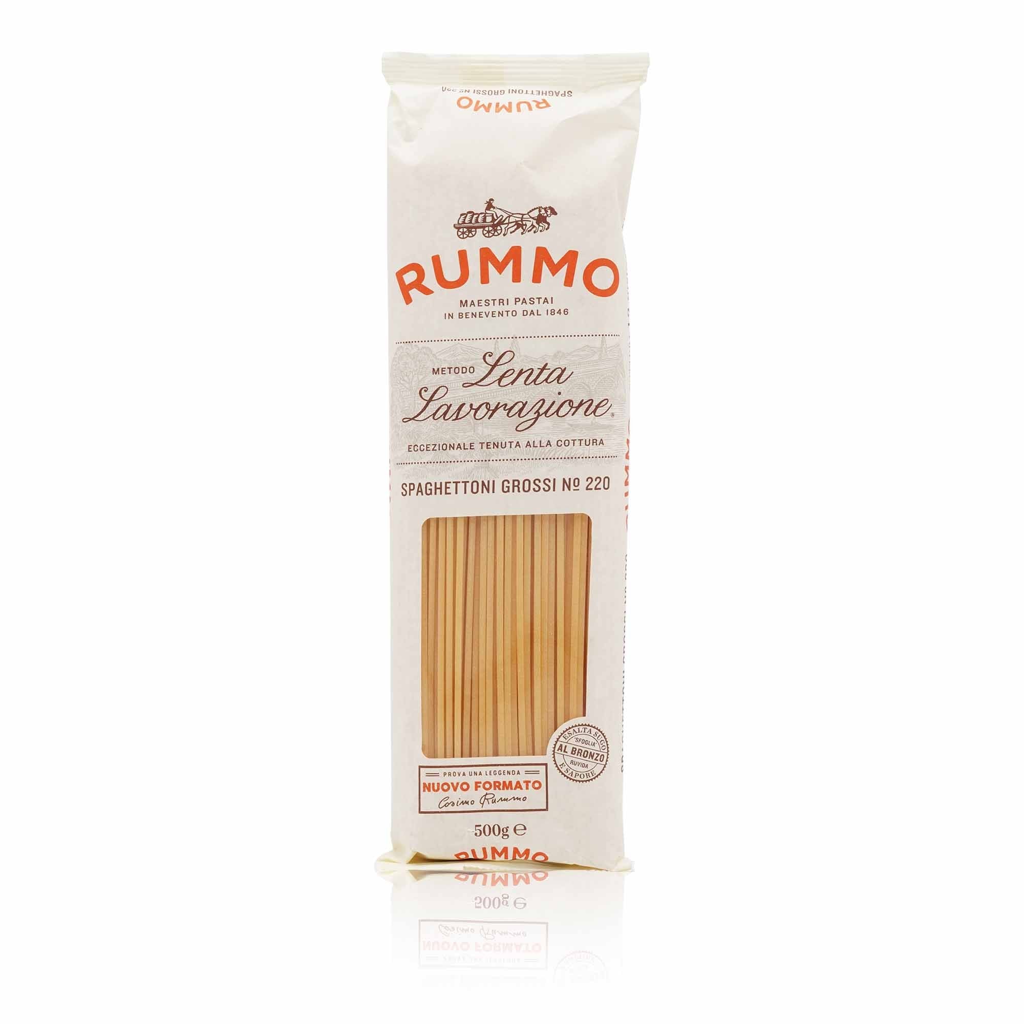 RUMMO Spaghettoni Grossi N° 220 – Spaghettoni dick Nr.220 - 0,5kg