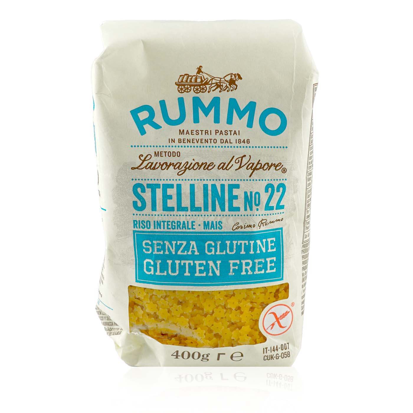 RUMMO Stelline senza glutine-Sternchennudeln glutenfrei - 0,4kg