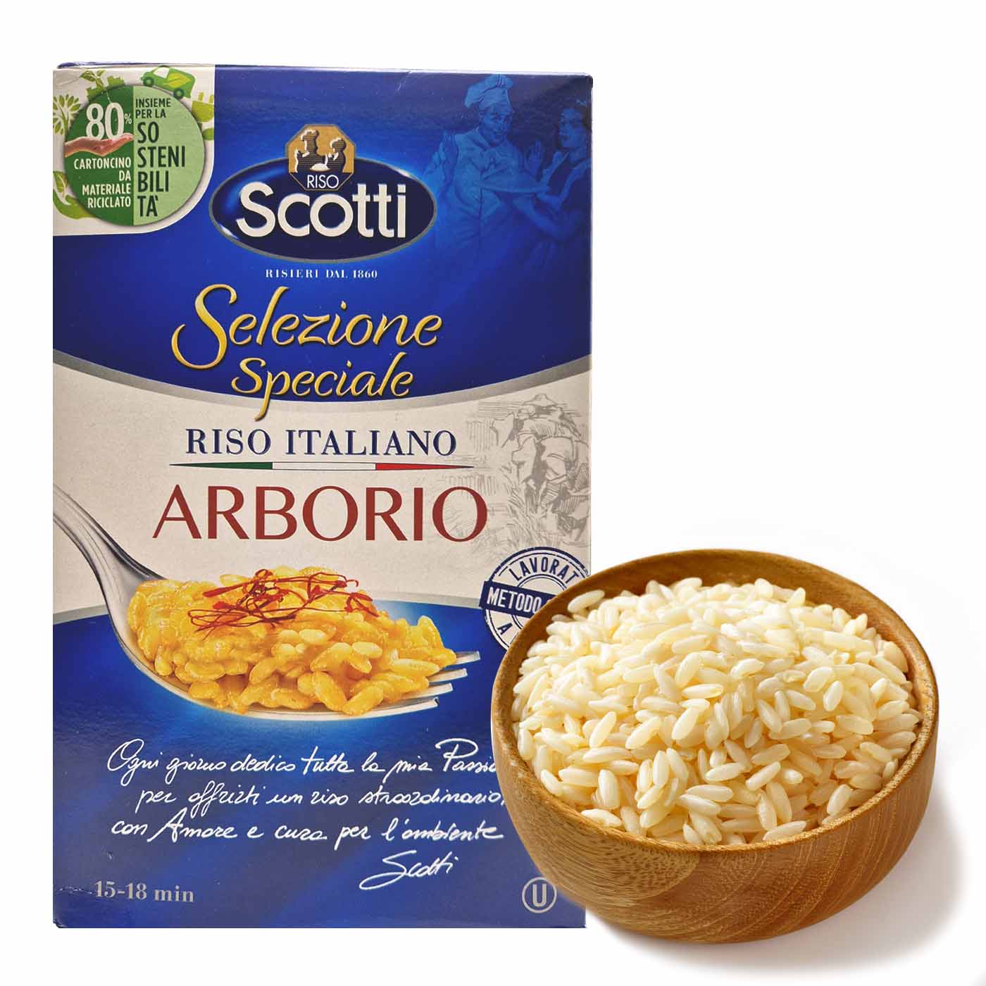 Scotti Riso Arborio per Risotto 1kg