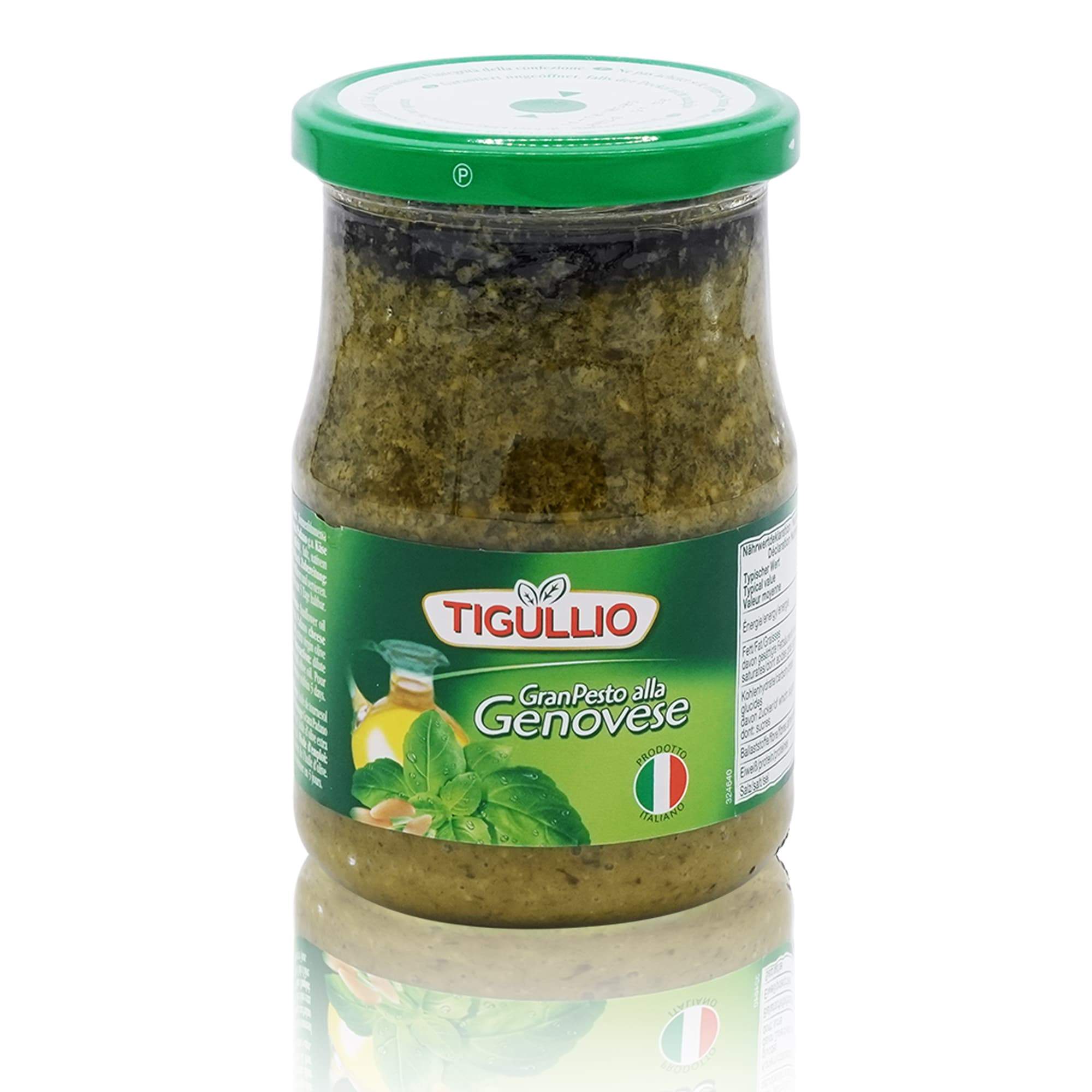 TIGULLIO Pesto Genovese – Basilikumpesto - 0,5kg