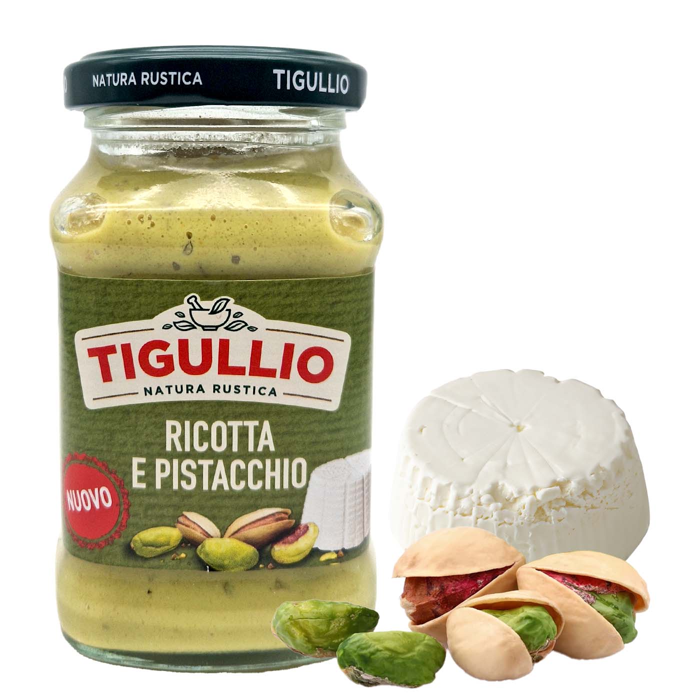 Tigullio Pesto Ricotta und Pistazien 185g