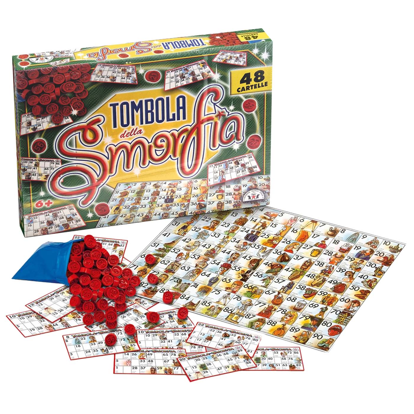 Tombola Della Smorfia 48 Cartelle