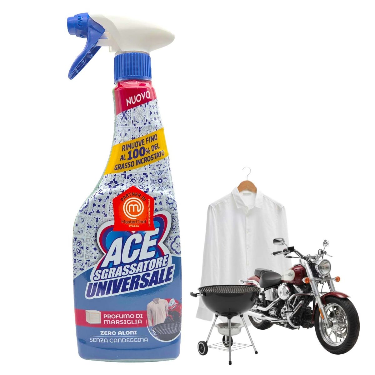 Ace Sgrassatore Universale Profumo di Marsiglia Senza Candeggina 600ml - italienisch - einkaufen.de