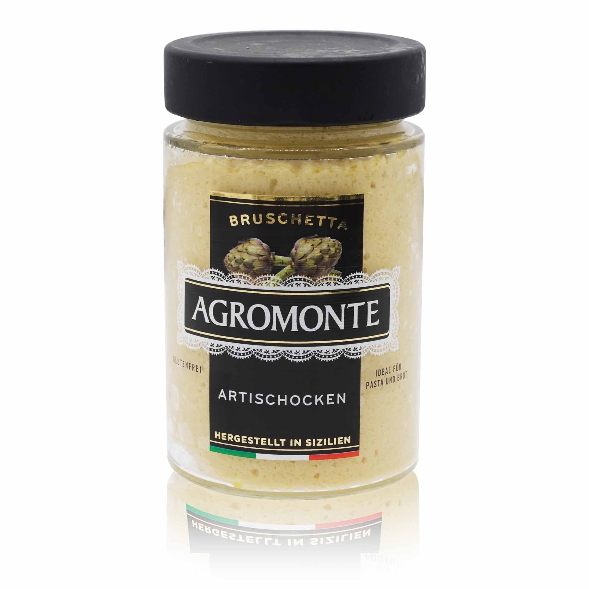 AGROMONTE Bruschetta di carciofi – Bruschetta mit Artischocken - 0,200kg - italienisch - einkaufen.de