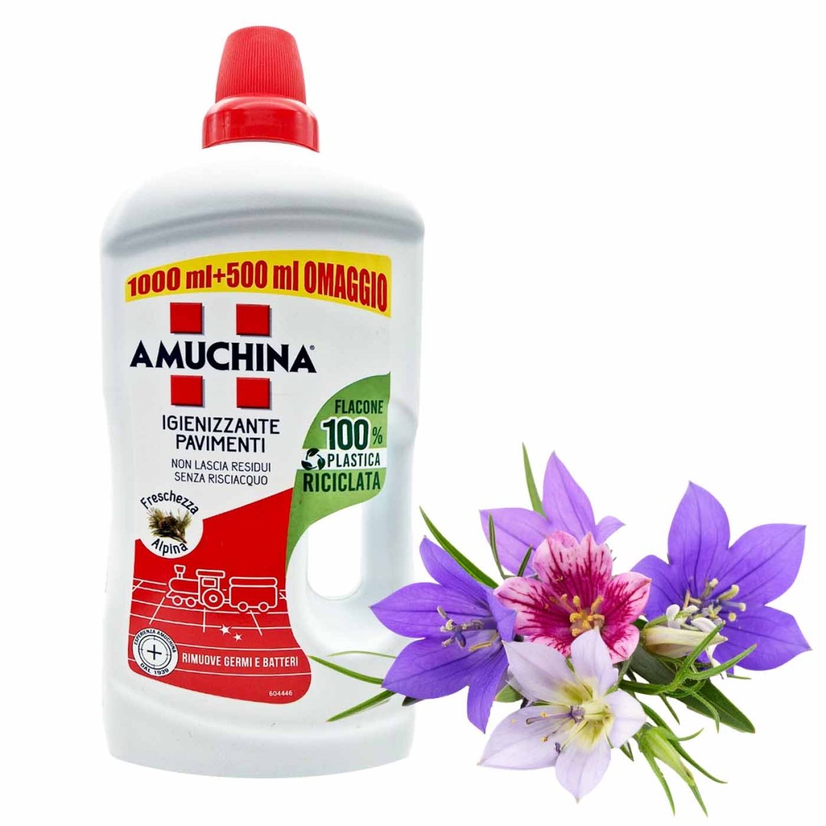 Amuchina Igienizzante Pavimenti Freschezza Alpina 1500ml - italienisch - einkaufen.de
