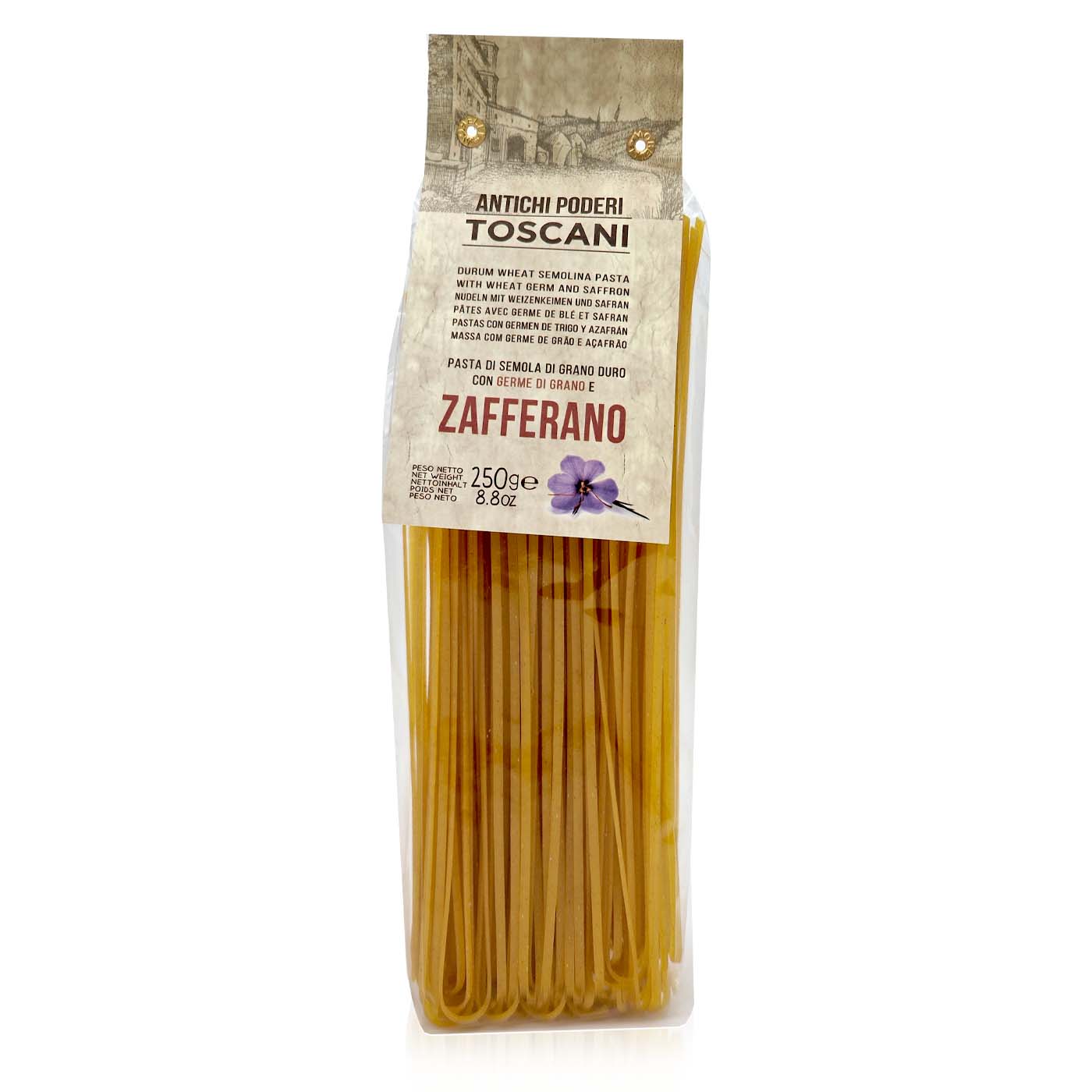 ANTICHI PODERI Pasta Zafferano - Safranpasta - 0,25kg - italienisch - einkaufen.de