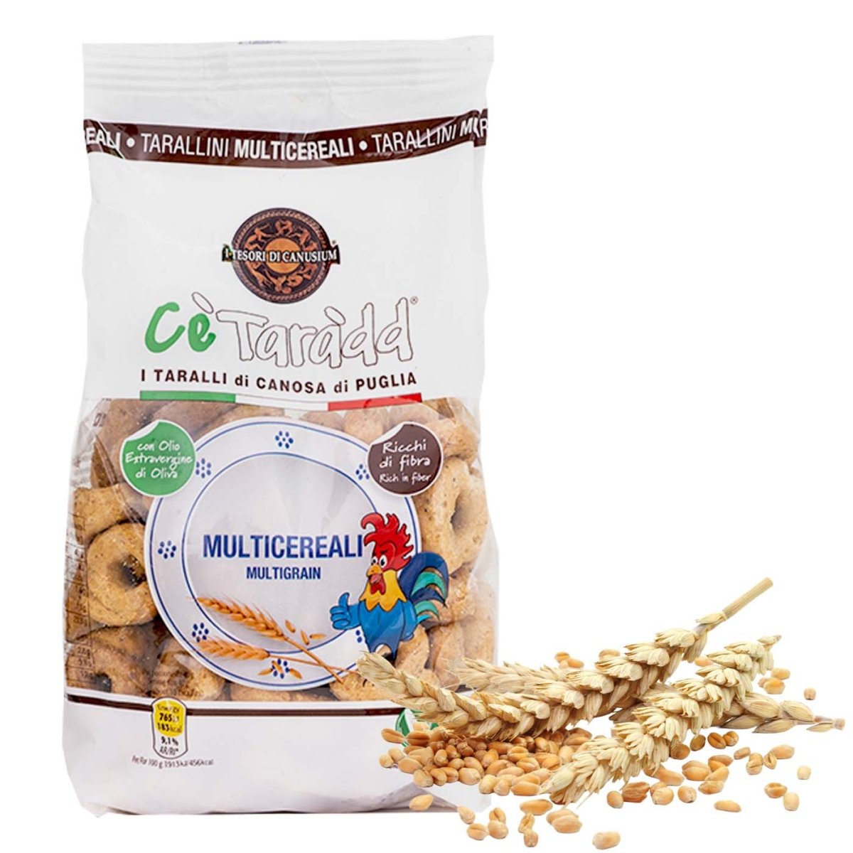 Apulia Food C’è Taràdd Taralli Multicereali 300g - italienisch - einkaufen.de