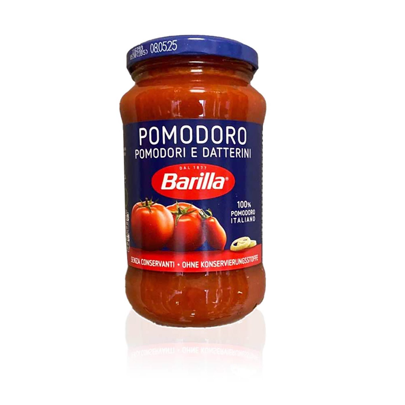 BARILLA - Pomodoro E Datterini - Tomatensauce - 0,4kg - italienisch-einkaufen.de