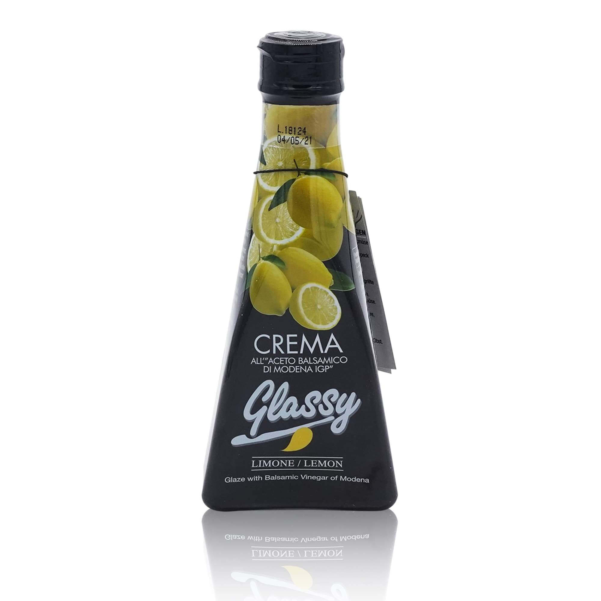 BELLEI Glassy Crema Aceto Balsamico limone – Balsamicocreme Zitrone - 0,250l - italienisch-einkaufen.de