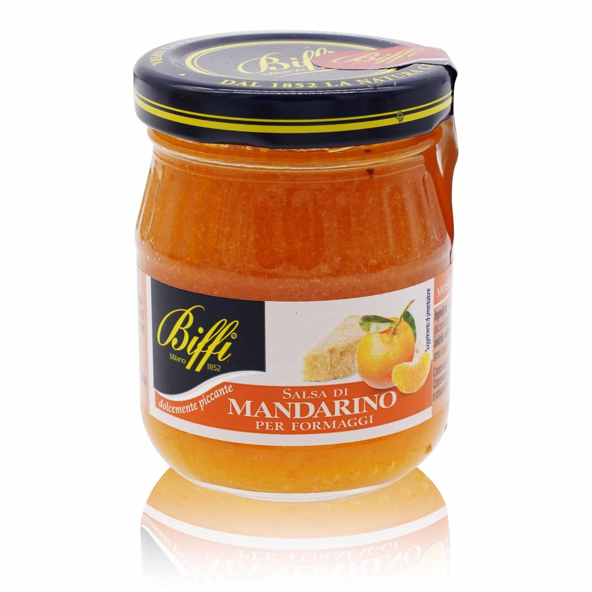 BIFFI Salsa di Mandarino per formaggi – Mandarinen - Salsa für Käse - 0,100kg - italienisch - einkaufen.de