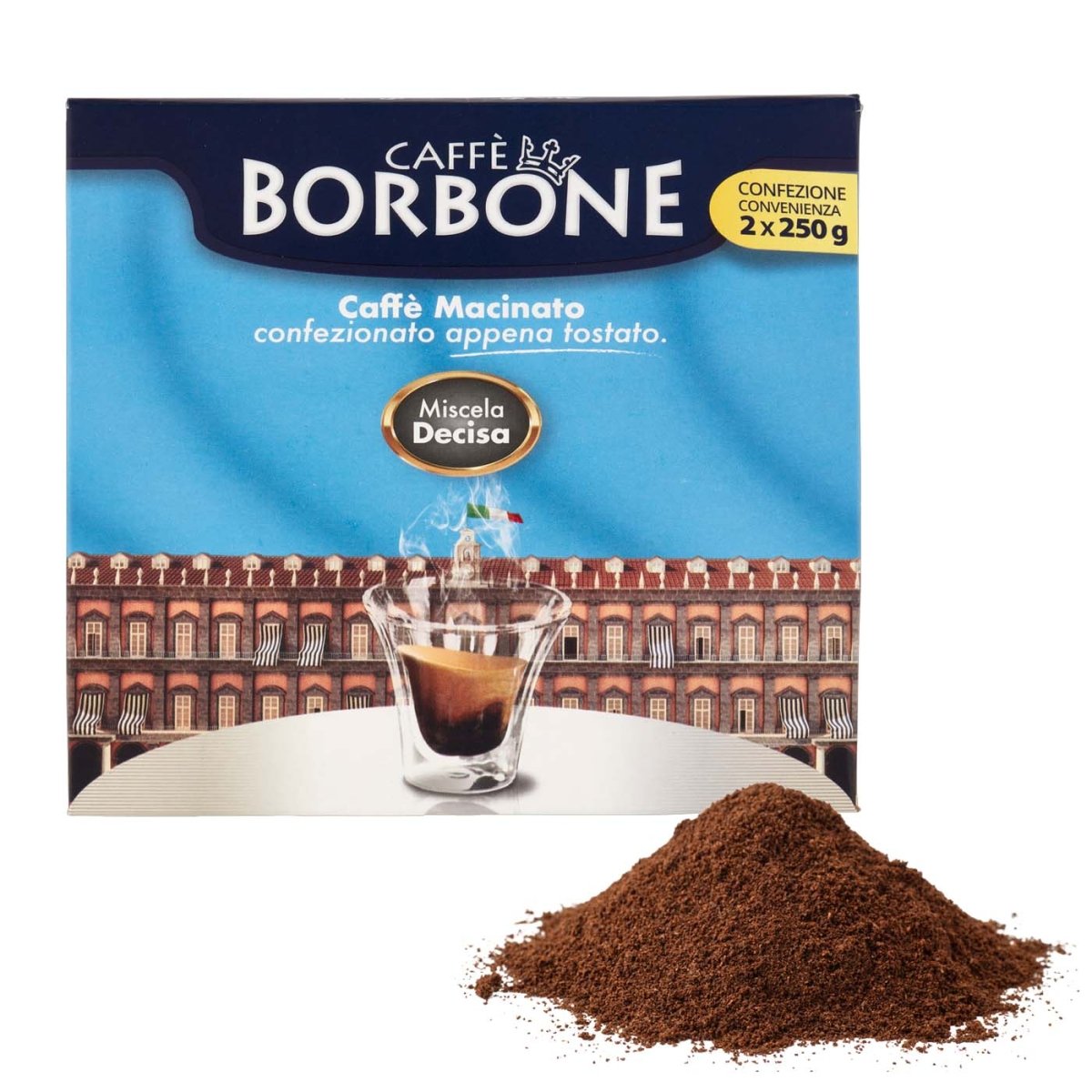 Borbone Caffè Macinato Decisa 2x 250g - italienisch - einkaufen.de
