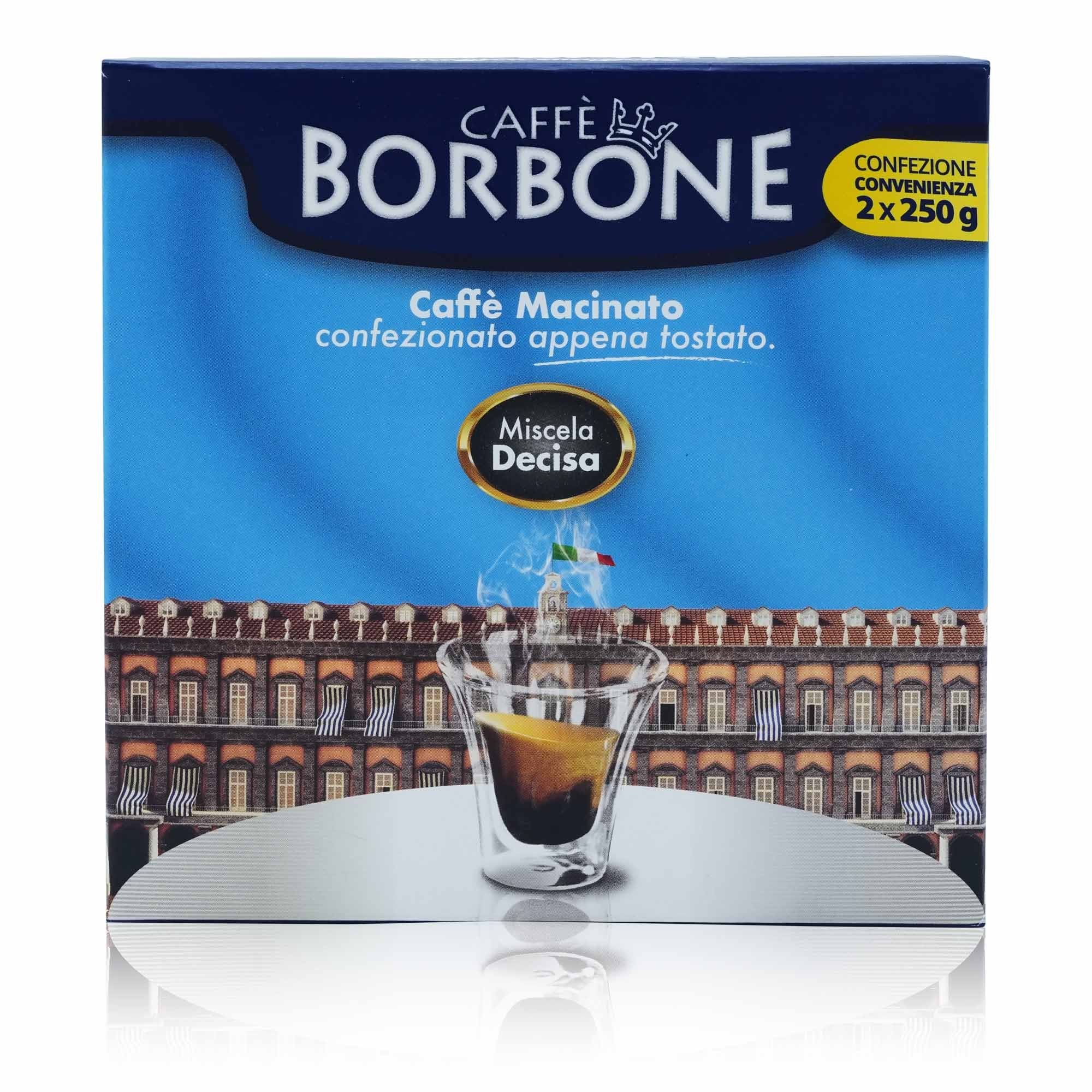 BORBONE Caffè Macinato Decisa – Kaffee gemahlen Decisa - 0,5kg - italienisch - einkaufen.de