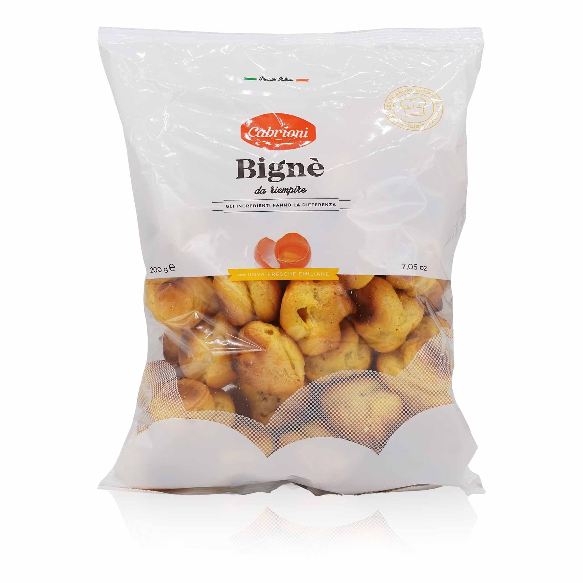 CABRIONI Bignè – Windbeutel - 0,2kg - italienisch-einkaufen.de