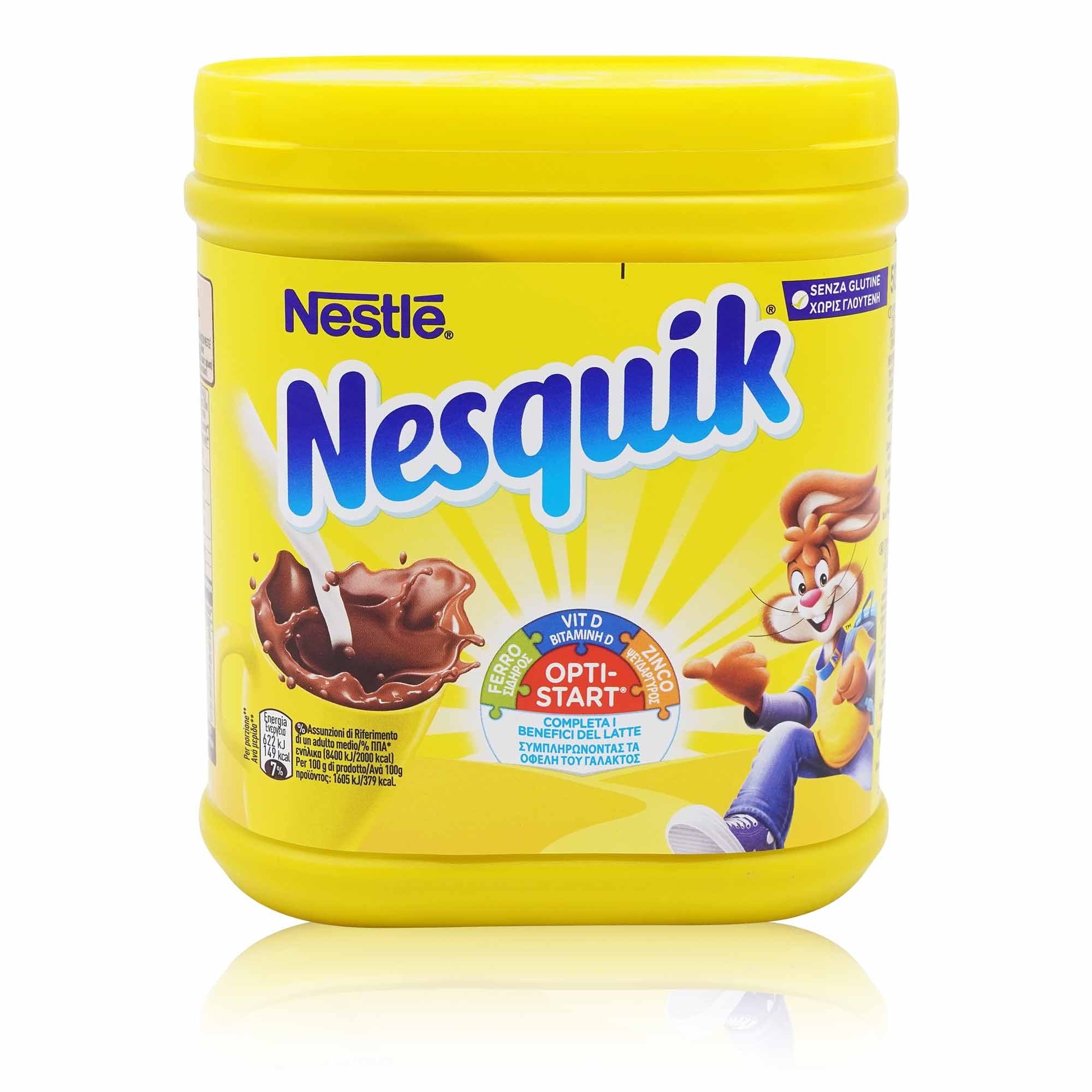 Cacao in polvere NESQUIK – Kakaopulver gezuckert NESQUIK - 0,5kg - italienisch - einkaufen.de