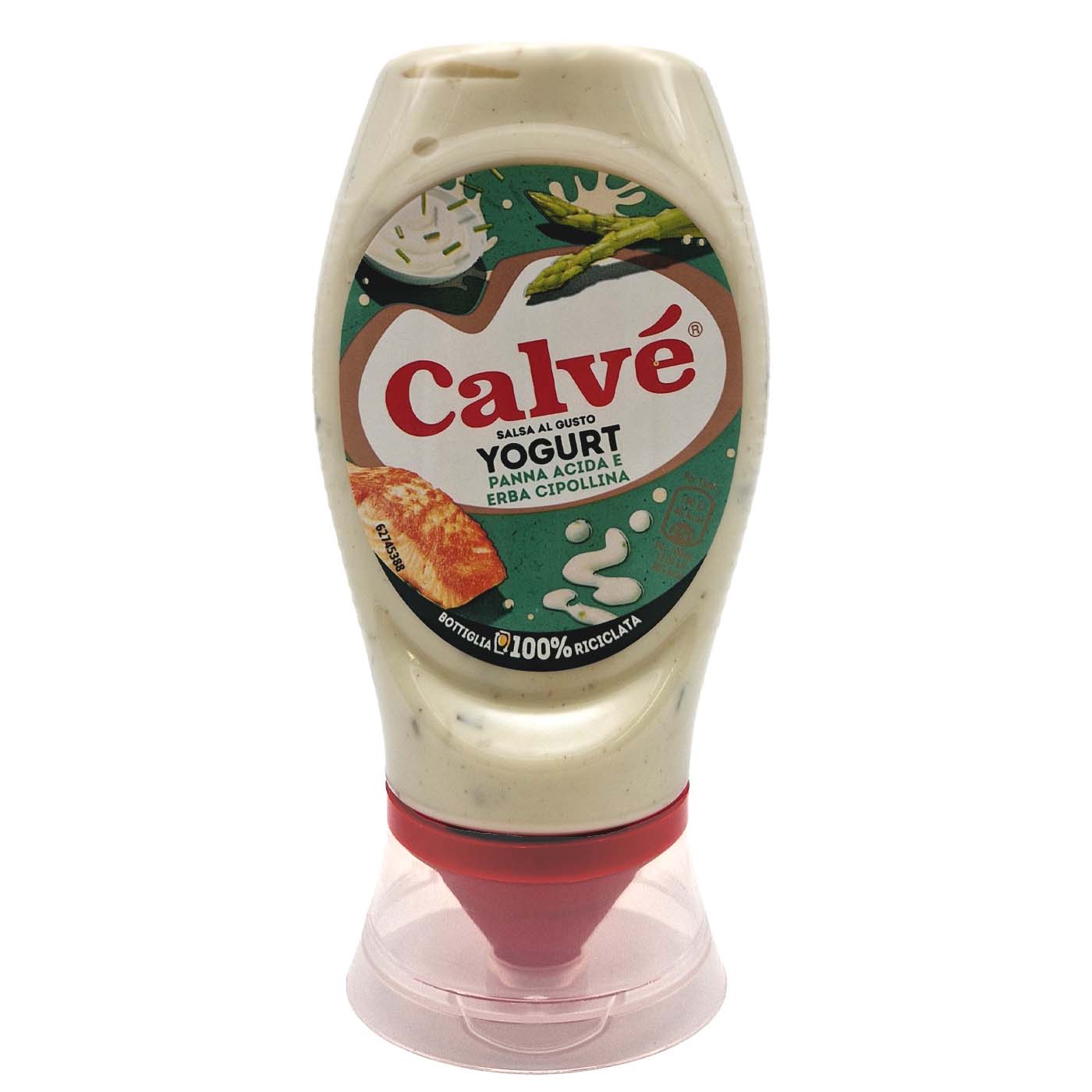 CALVÉ Salsa Yogurt - Joghurt Sauce mit Sauerrahm und Schnittlauch - 0,250l - italienisch - einkaufen.de