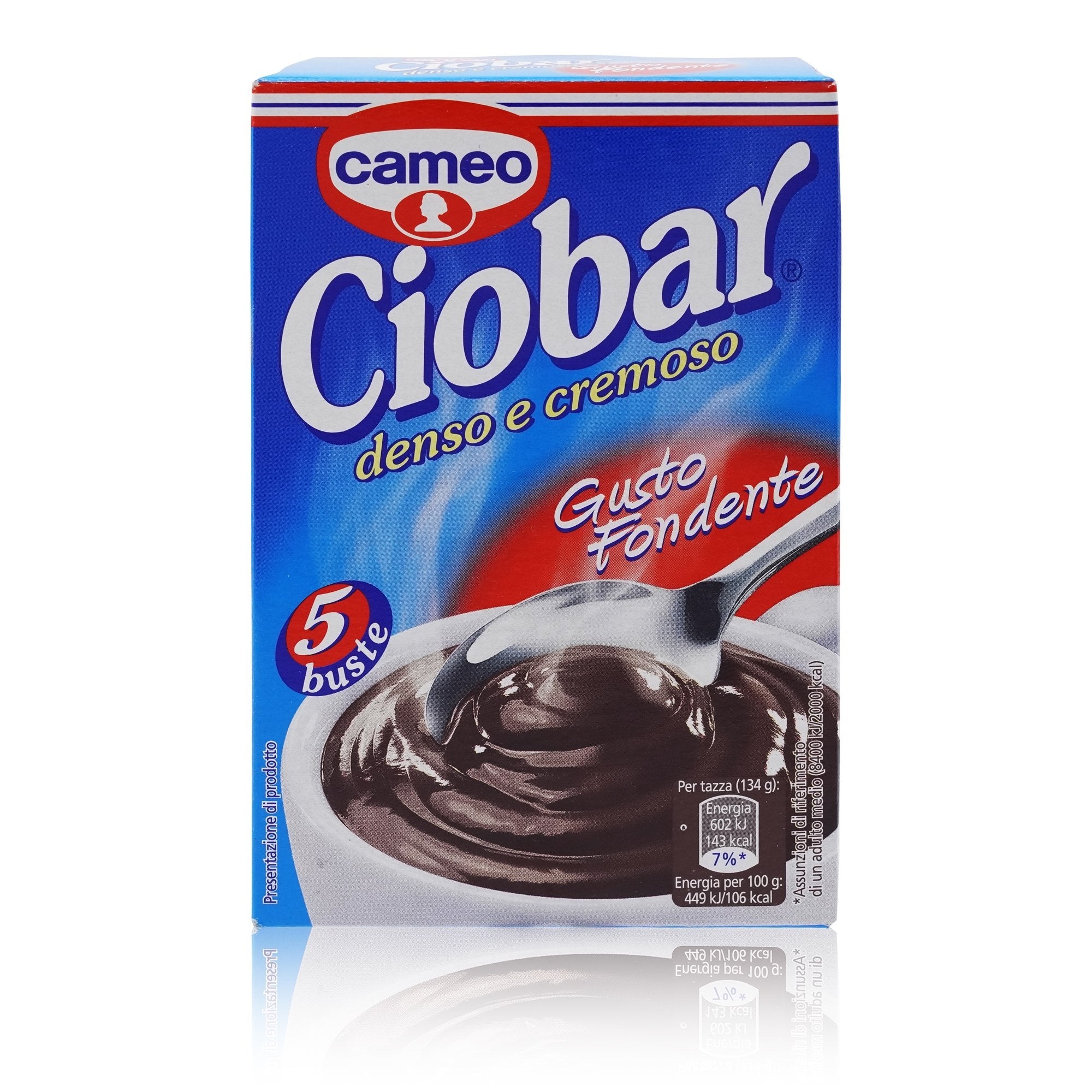 CAMEO Ciobar al cioccolato fondente – Trinkschokolade Ciobar Zartbitter - 0,115kg - italienisch-einkaufen.de