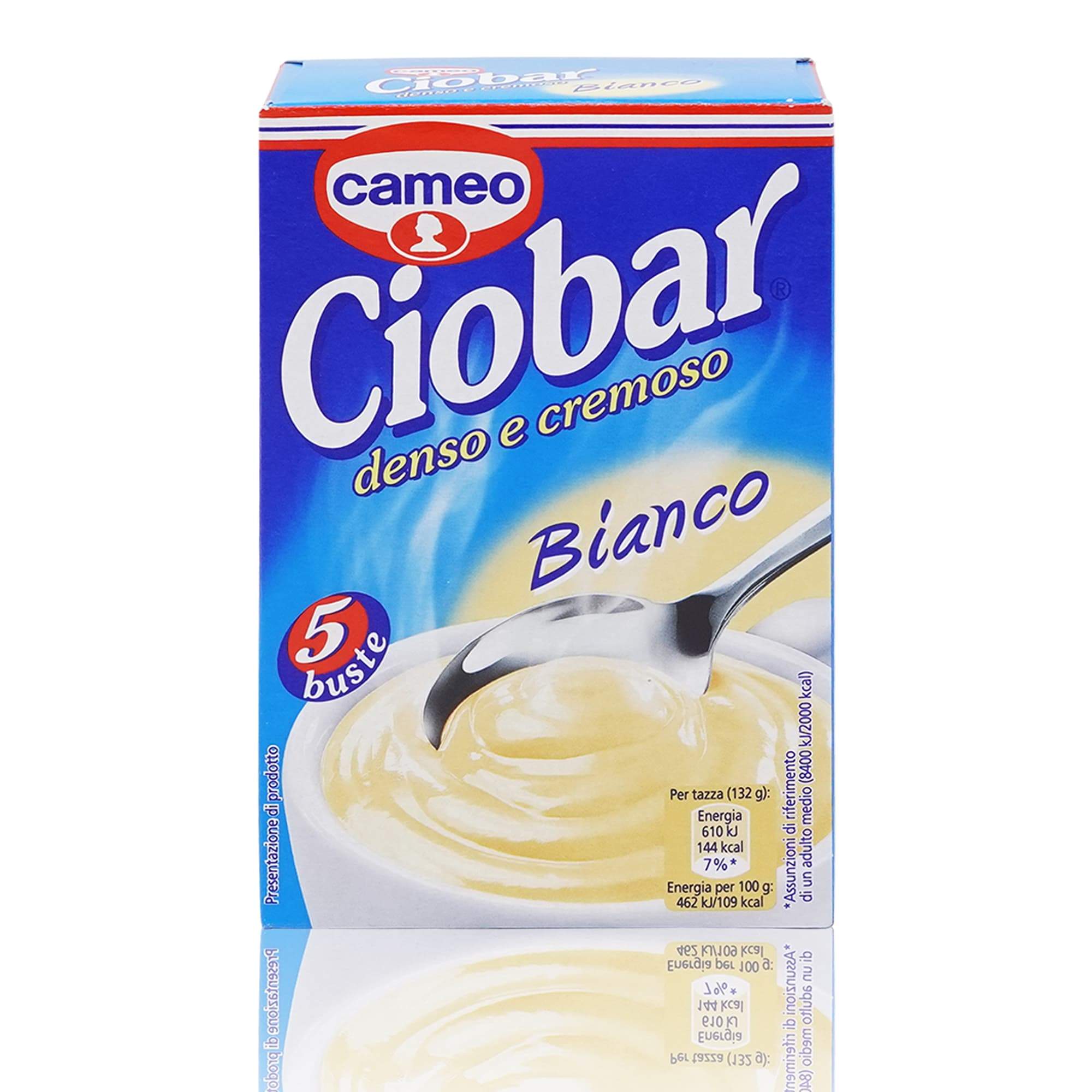 CAMEO Ciobar Bianco – Trinkschokolade Weiss - 0,105kg - italienisch-einkaufen.de