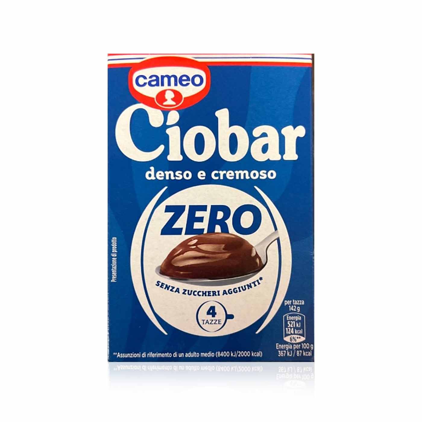 CAMEO Ciobar Zero- Heiße Schokolade zuckerfrei- 0,076kg - italienisch-einkaufen.de