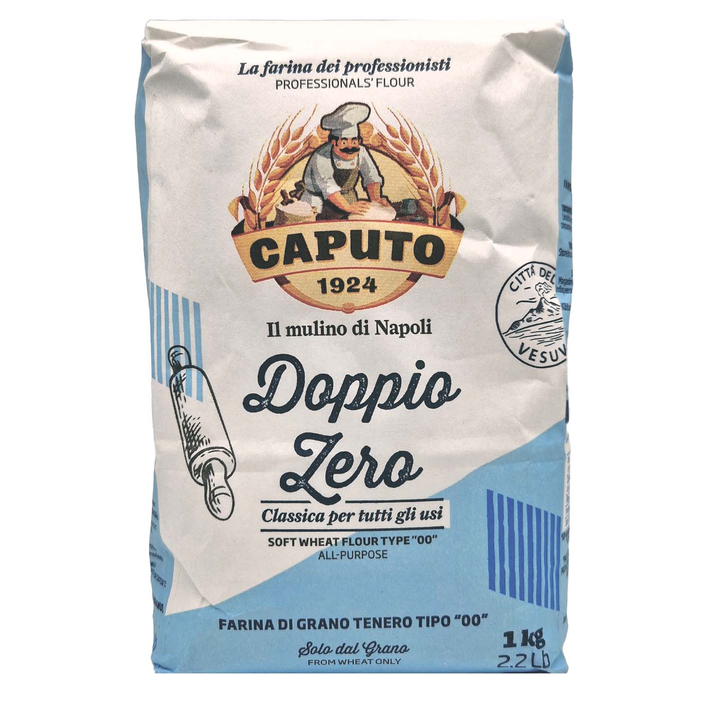 CAPUTO Farina Doppio Zero – Weichweizenmehl Type 405 - 1kg - italienisch - einkaufen.de