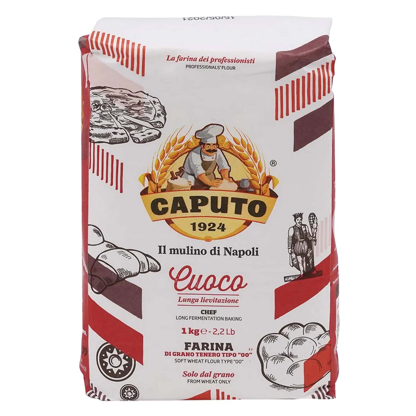 CAPUTO Weichweizenmehl Typ "00" Cuoco - 1kg - italienisch - einkaufen.de