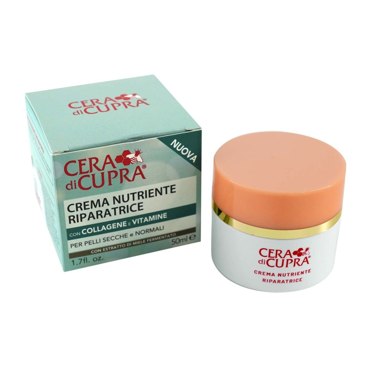 CERA DI CUPRA Crema nutriente riparatrice - Pflegecreme mit Kollagen - 0,05ml - italienisch - einkaufen.de