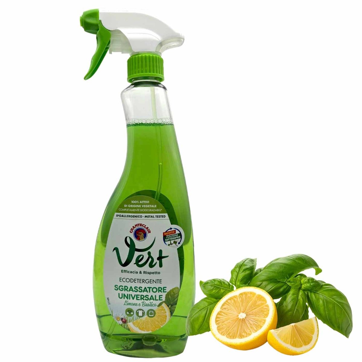 Chante Clair Sgrassatore Universale Vert Limone e Basilico 600ml - italienisch - einkaufen.de