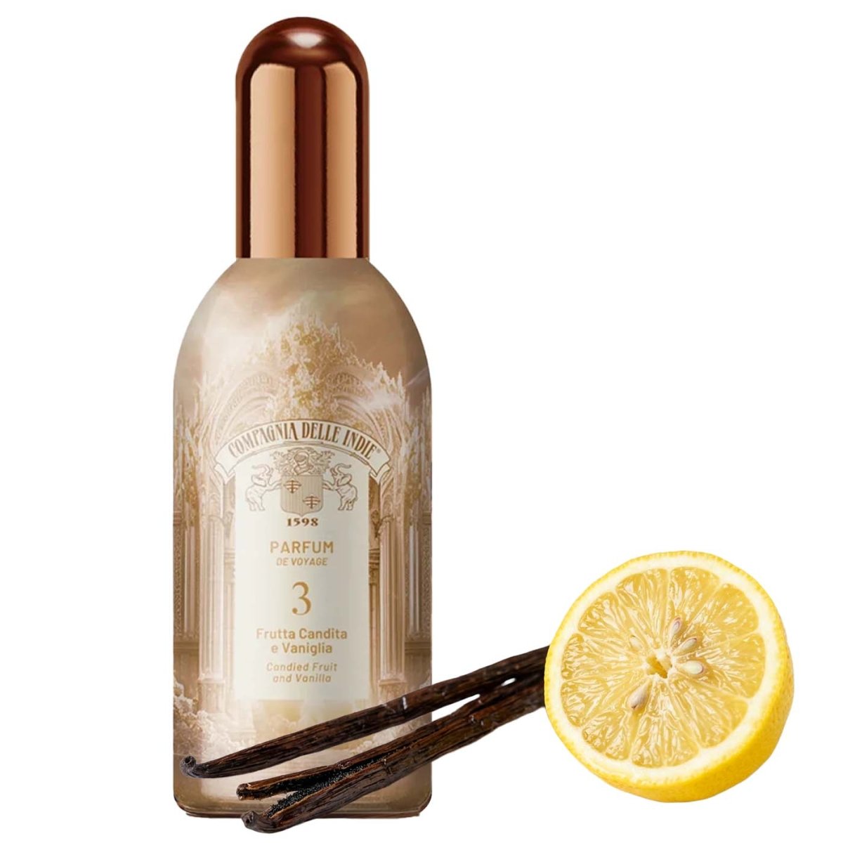 Compagnia delle Indie Parfum de Voyage 3 Frutta Candita e Vaniglia 100 ml - italienisch - einkaufen.de