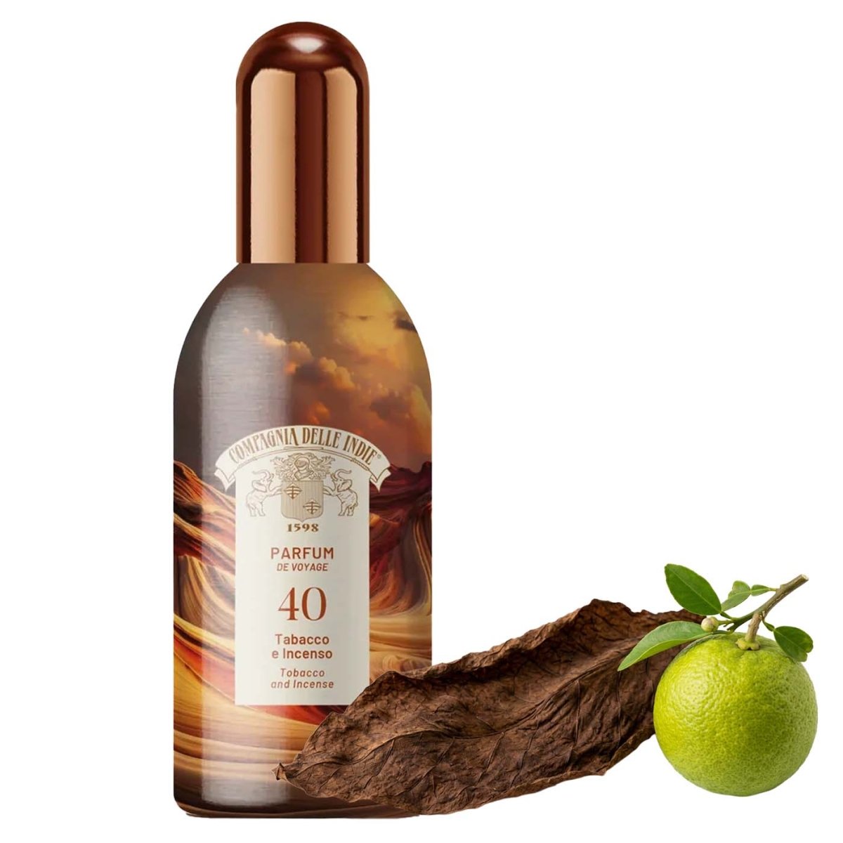 Compagnia delle Indie Parfum de Voyage 40 Tabacco e Incenso 100 ml - italienisch - einkaufen.de