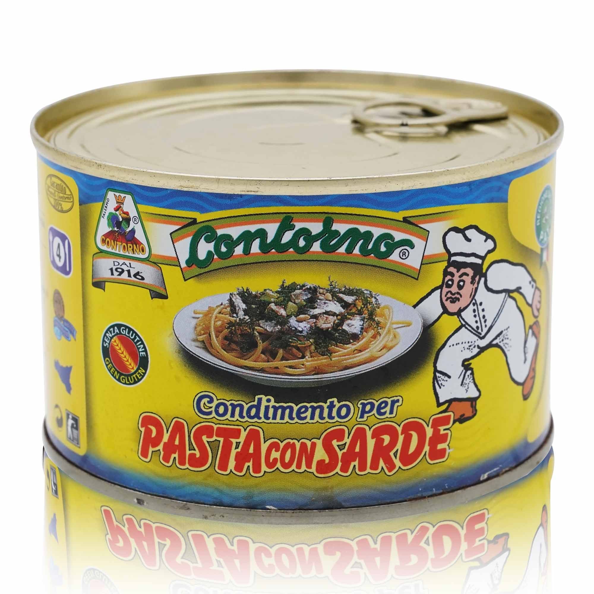 CONTORNO Condimento per Pasta con Sarde – Würzmischung für Pasta mit Sardellen - 0,410kg - italienisch - einkaufen.de