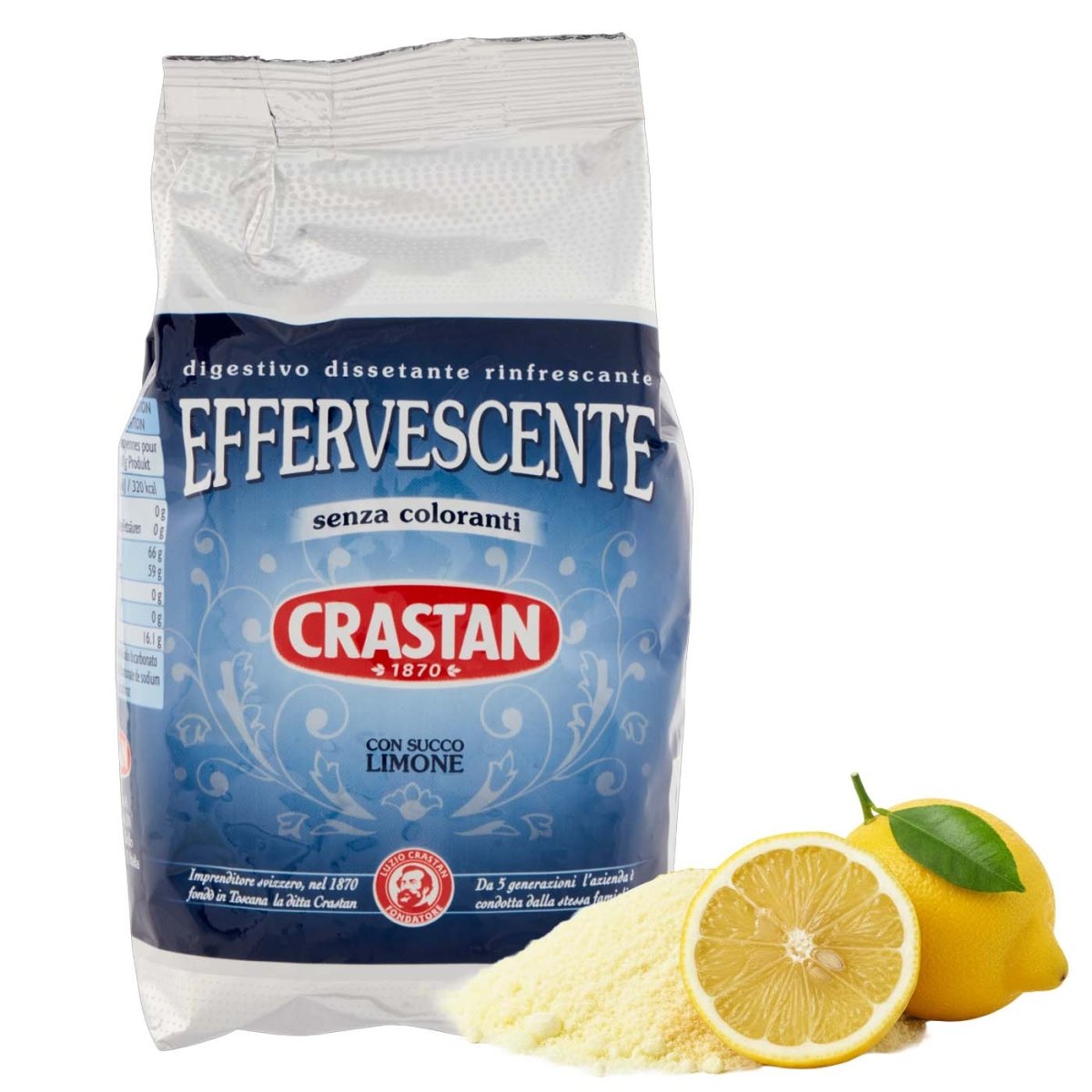 Crastan Effervescente con Succo Limone 150g - italienisch - einkaufen.de