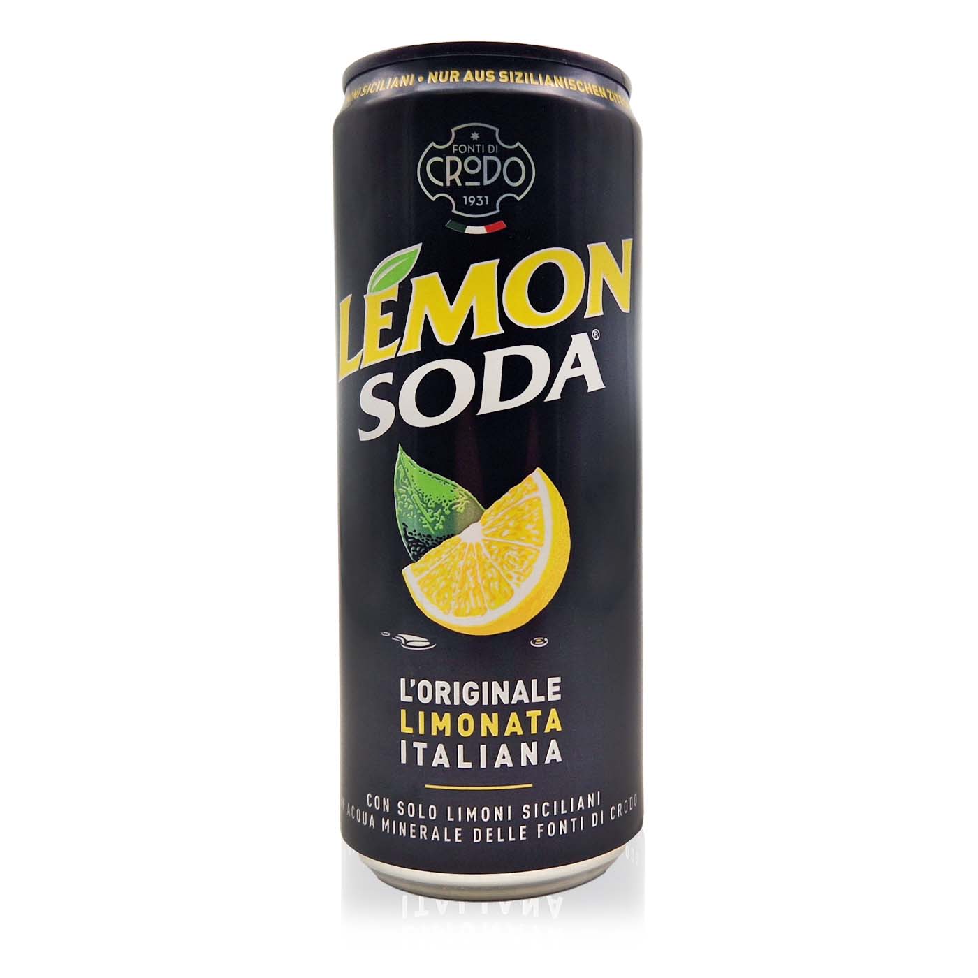 CRODO LemonSoda - Zitronenlimonade - 0,33l - italienisch - einkaufen.de