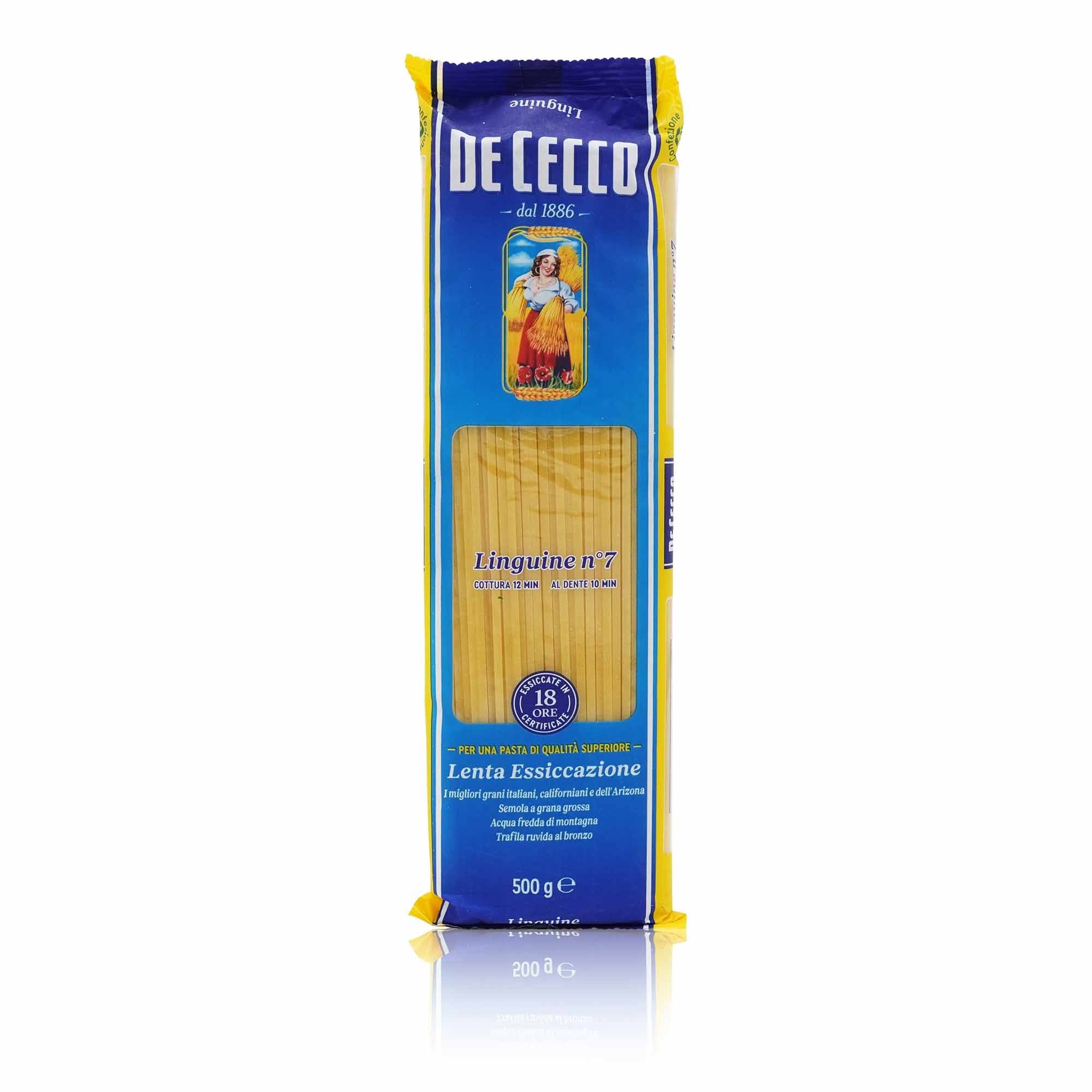 DE CECCO Linguine n° 7 – Linguine Nr.7 - 0,5kg - italienisch - einkaufen.de