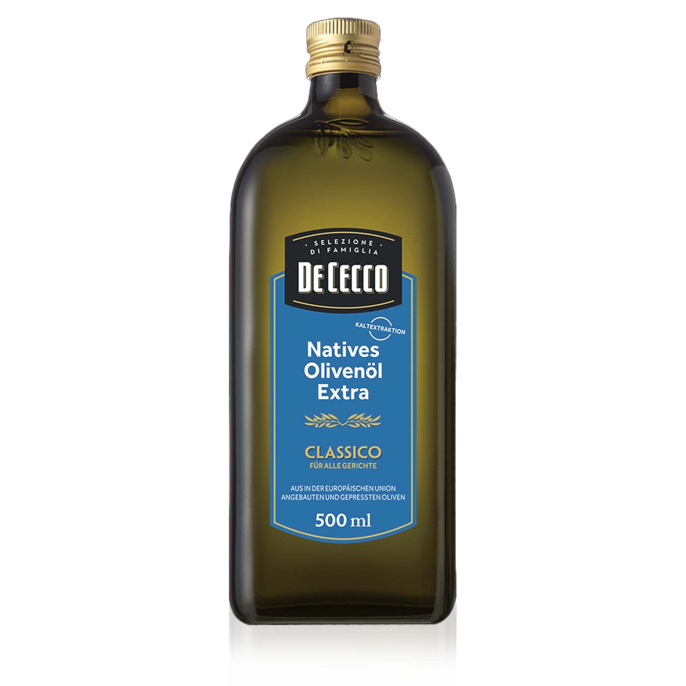 DE CECCO Olio extra vergine classico - Olivenöl klassisch - 0,5l - italienisch - einkaufen.de