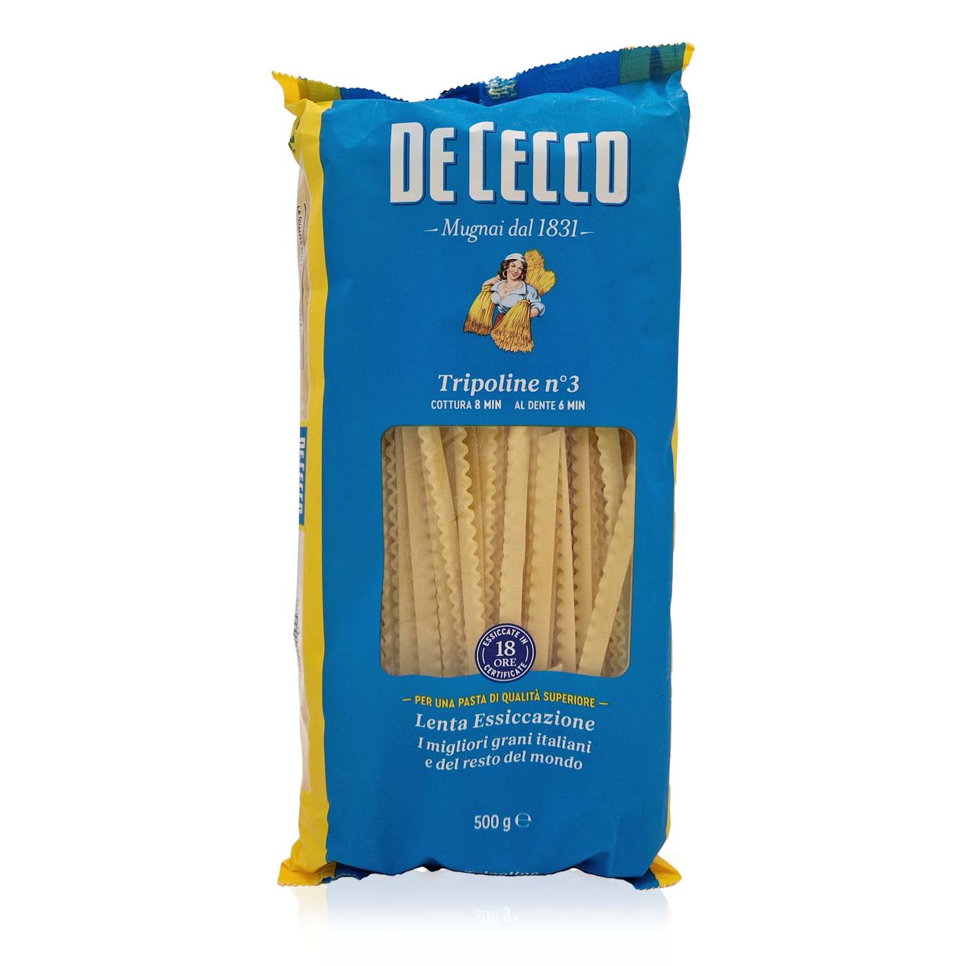 DE CECCO Tripoline n°3 - Tripoline Nudeln Nr.3 - 0,5kg - italienisch - einkaufen.de