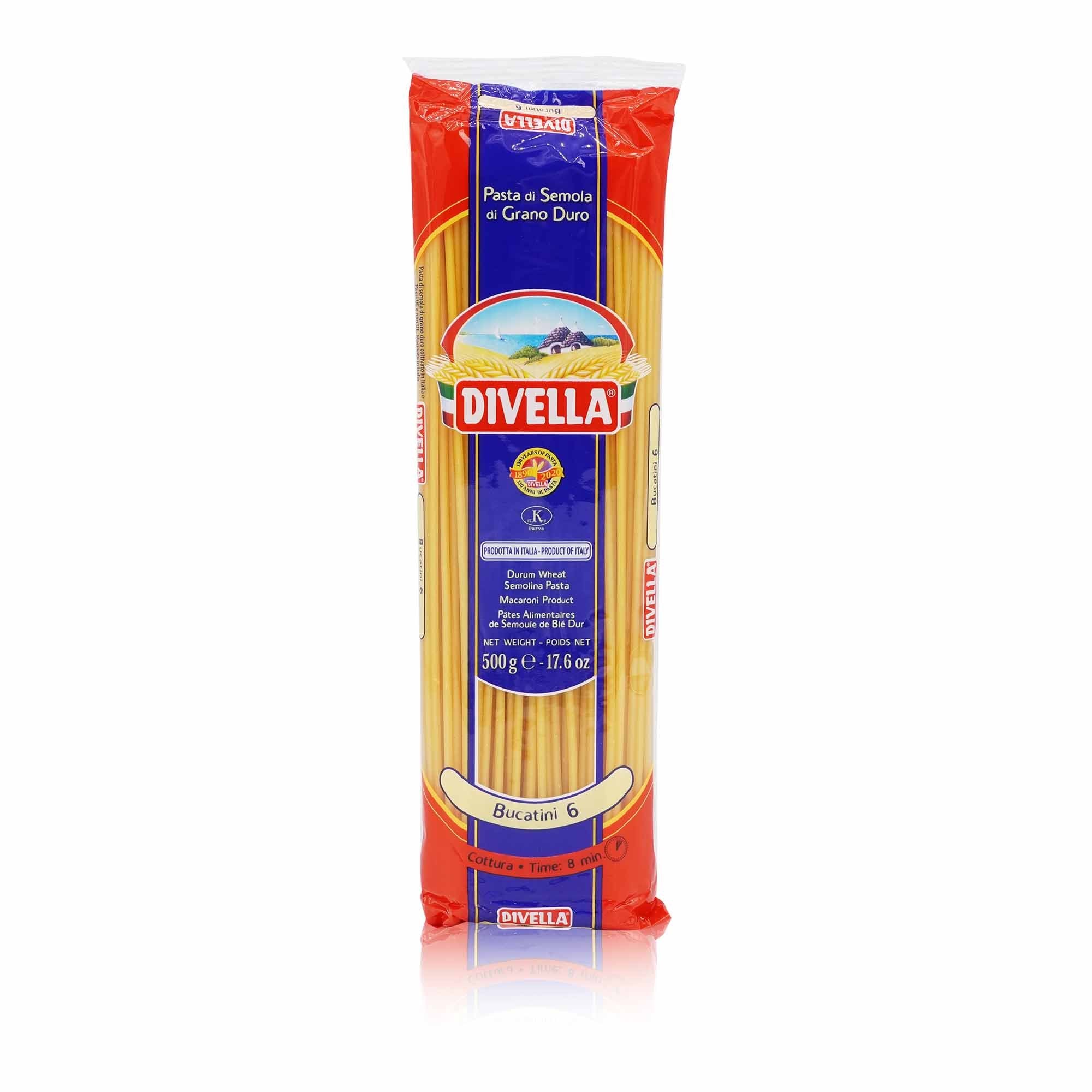 DIVELLA - Bucatini Nr. 6 - 0,5kg - italienisch - einkaufen.de