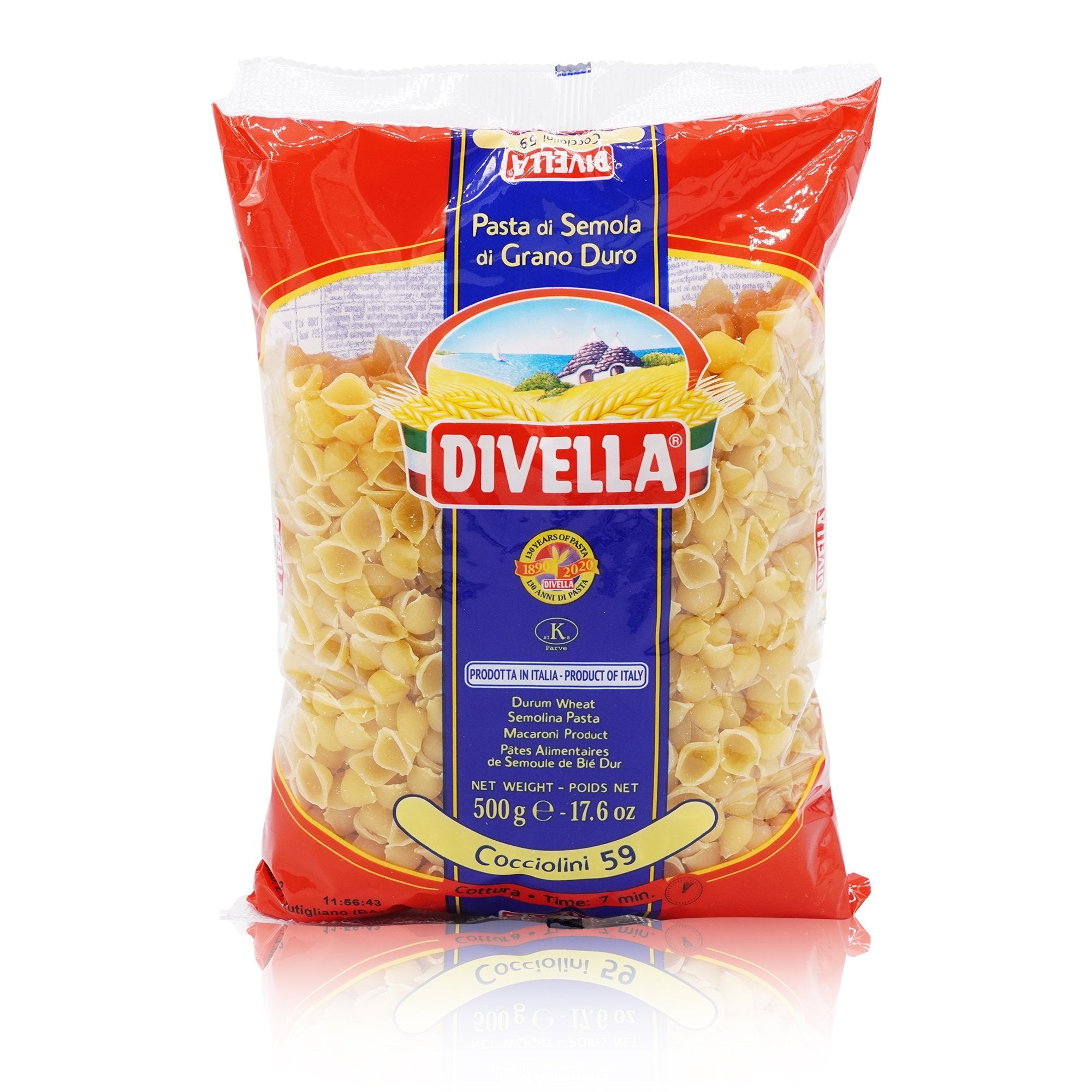 DIVELLA Cocciolini n°59 – Pasta Cocciolini Nr.59 - 0,5kg - italienisch - einkaufen.de