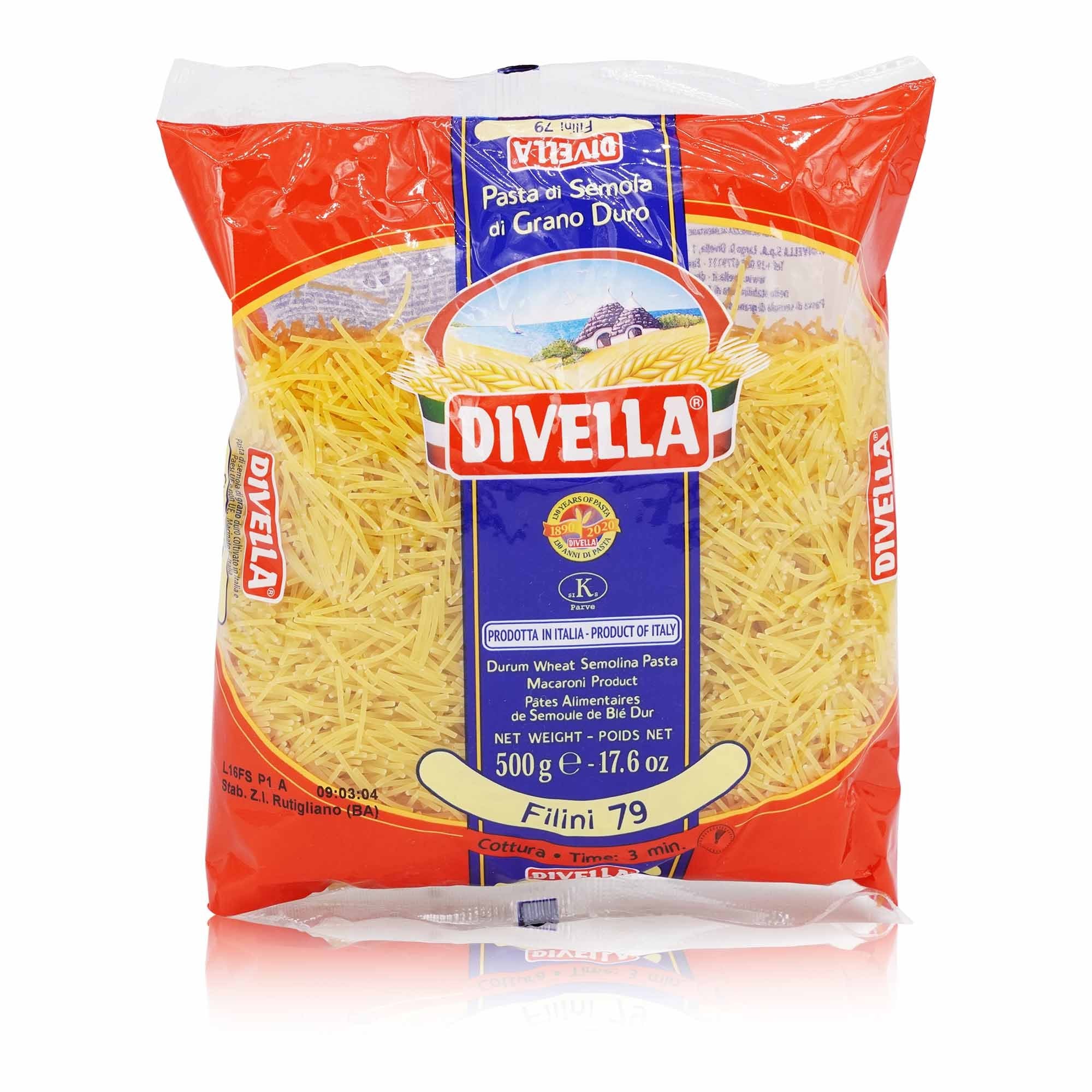 DIVELLA- Filini Nr. 79 - 0,5kg - italienisch-einkaufen.de