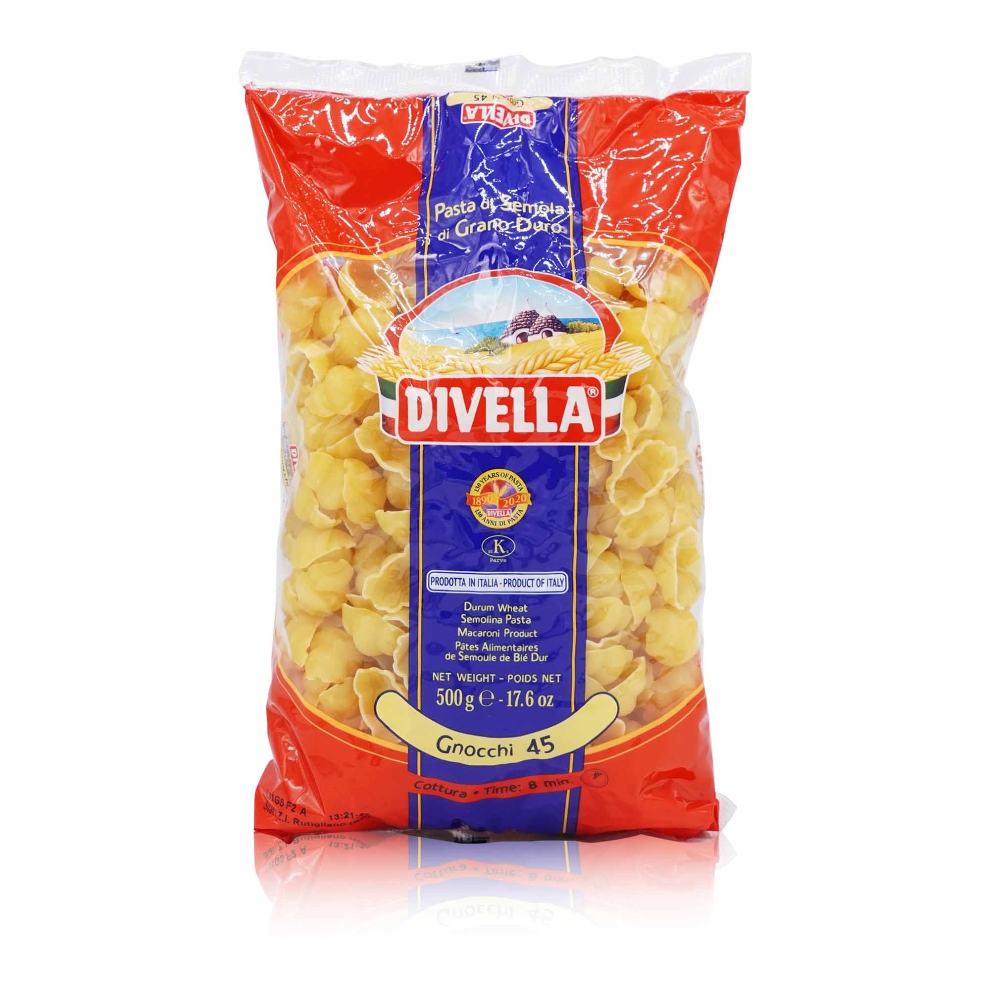 DIVELLA- Gnocchi Nr. 45 - 0,5kg - italienisch-einkaufen.de