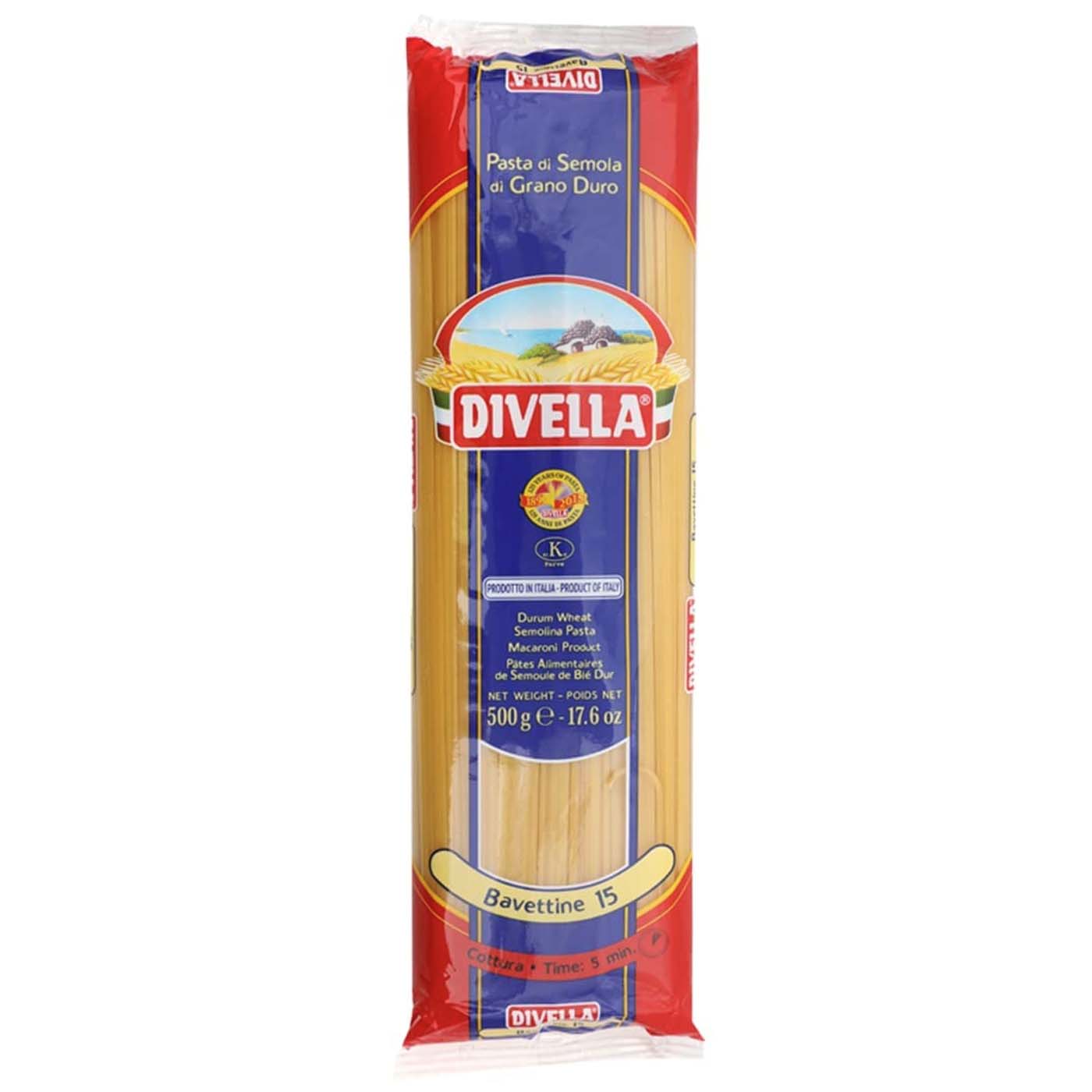 Divella Pasta Bavettine Spaghetti Nr.15 500g - italienisch - einkaufen.de