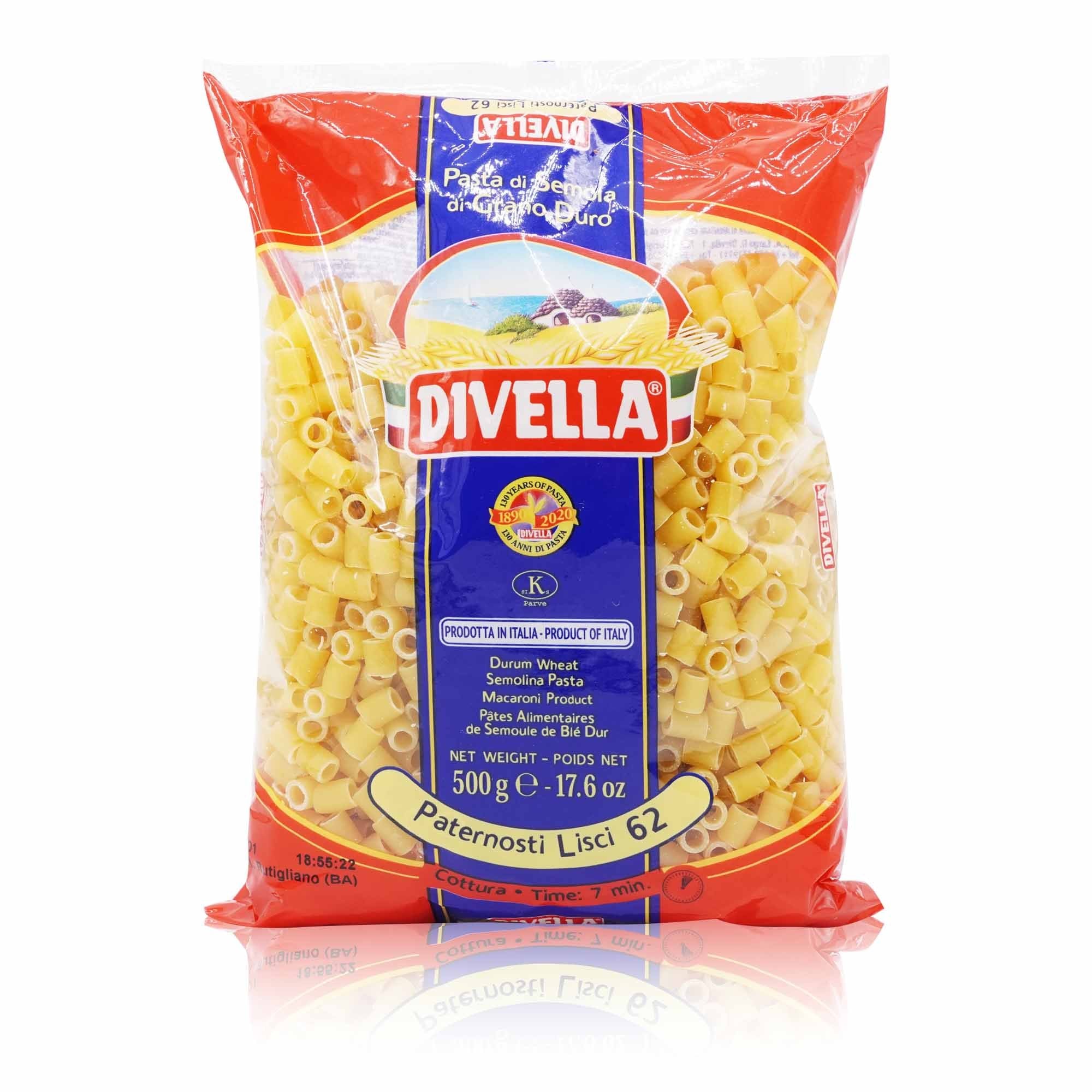 DIVELLA Paternosti lisci n°62 – Paternosti glatt Nr.62 - 0,5kg - italienisch - einkaufen.de