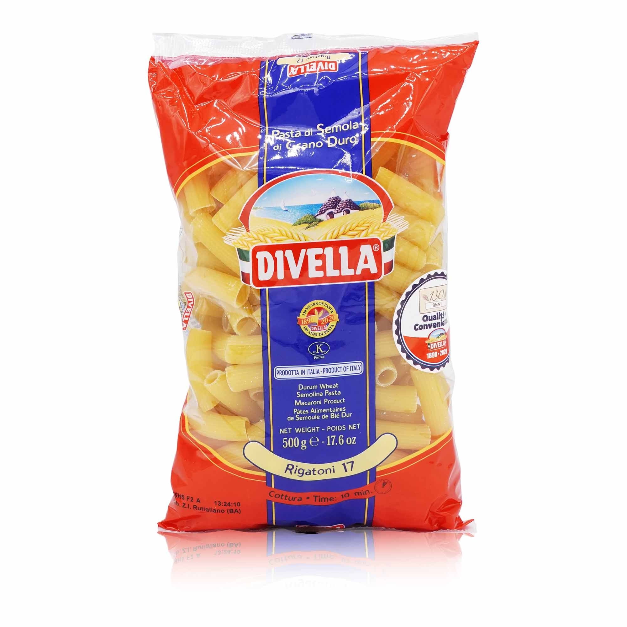 DIVELLA - Rigatoni Nr. 17 - 0,5kg - italienisch - einkaufen.de